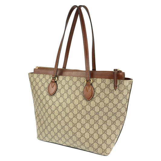 H-00426
GUCCI グッチ ブラウン 茶 GGスプリームキャンバス 415721 トートバッグ ハンドバッグ  レディース