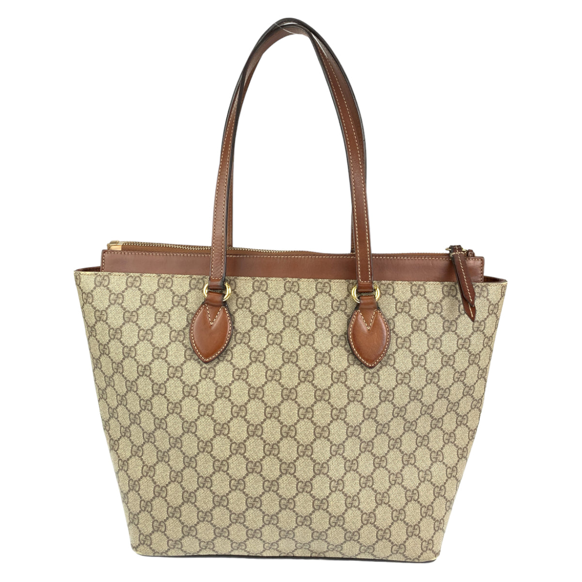 H-00426
GUCCI グッチ ブラウン 茶 GGスプリームキャンバス 415721 トートバッグ ハンドバッグ  レディース