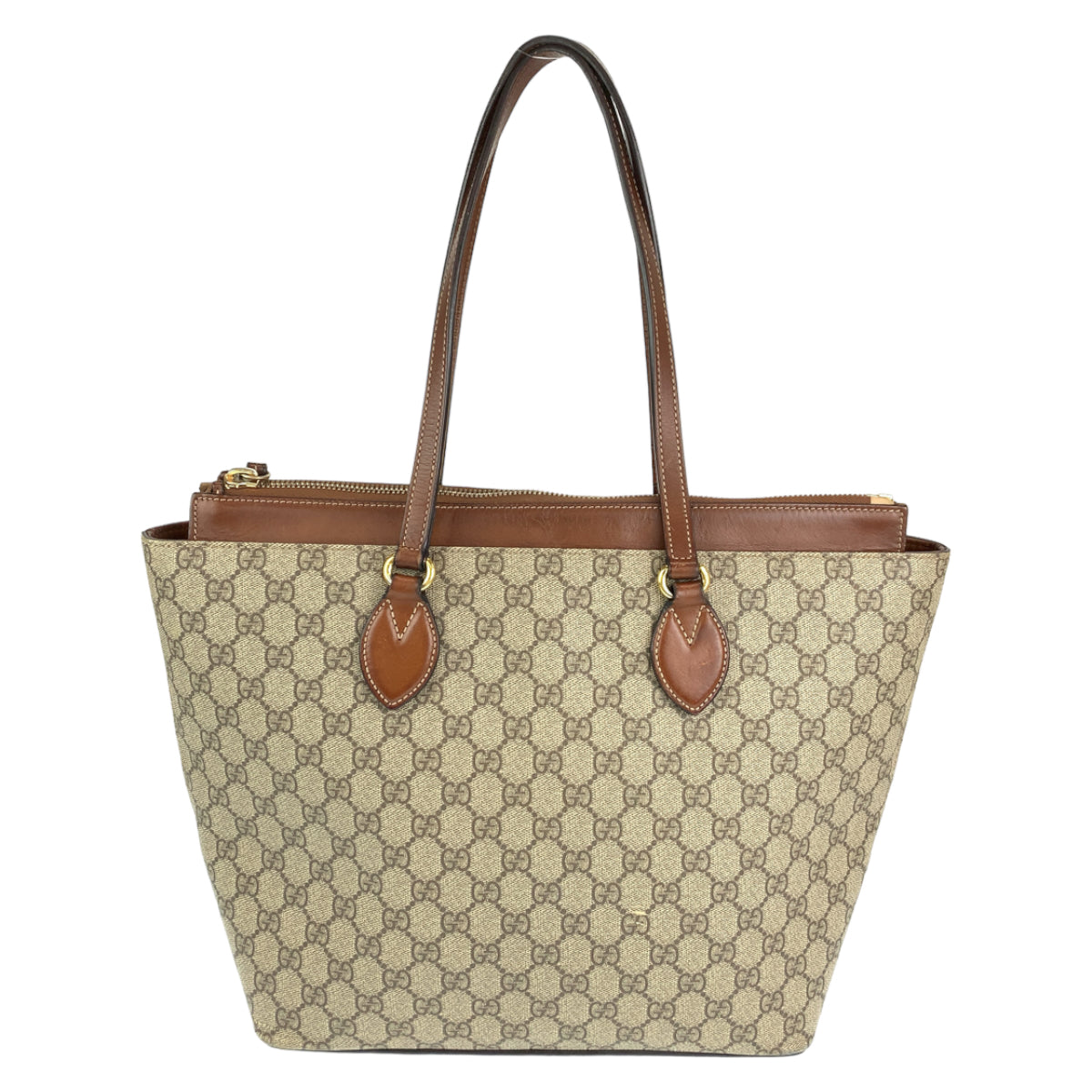 H-00426
GUCCI グッチ ブラウン 茶 GGスプリームキャンバス 415721 トートバッグ ハンドバッグ  レディース