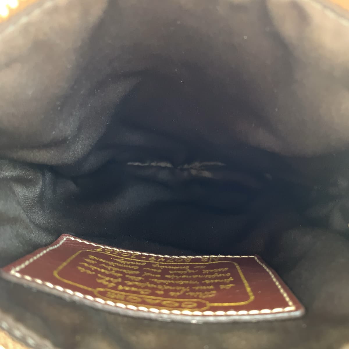 12644
COACH コーチ シグネチャー ブラウン 茶 キャンバス 10129 ショルダーバッグ ポシェット 斜め掛け可能  レディース