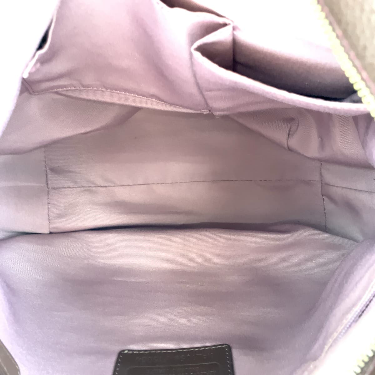 12636
 COACH Brown Leather F15064 Hobo Shoulder Bag, 2-way, Crossbody, Women's