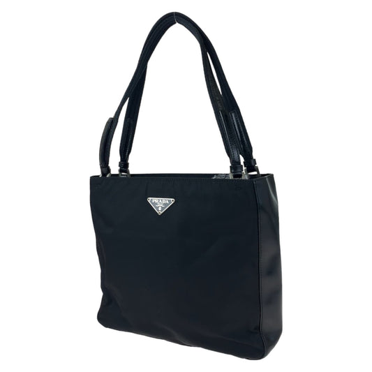 H-00445
PRADA プラダ テスート ブラック 黒 ナイロン トートバッグ ハンドバッグ  レディース