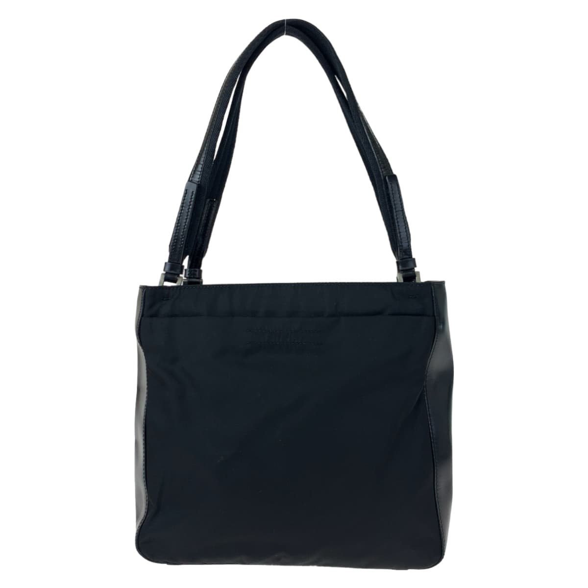 H-00445
PRADA プラダ テスート ブラック 黒 ナイロン トートバッグ ハンドバッグ  レディース