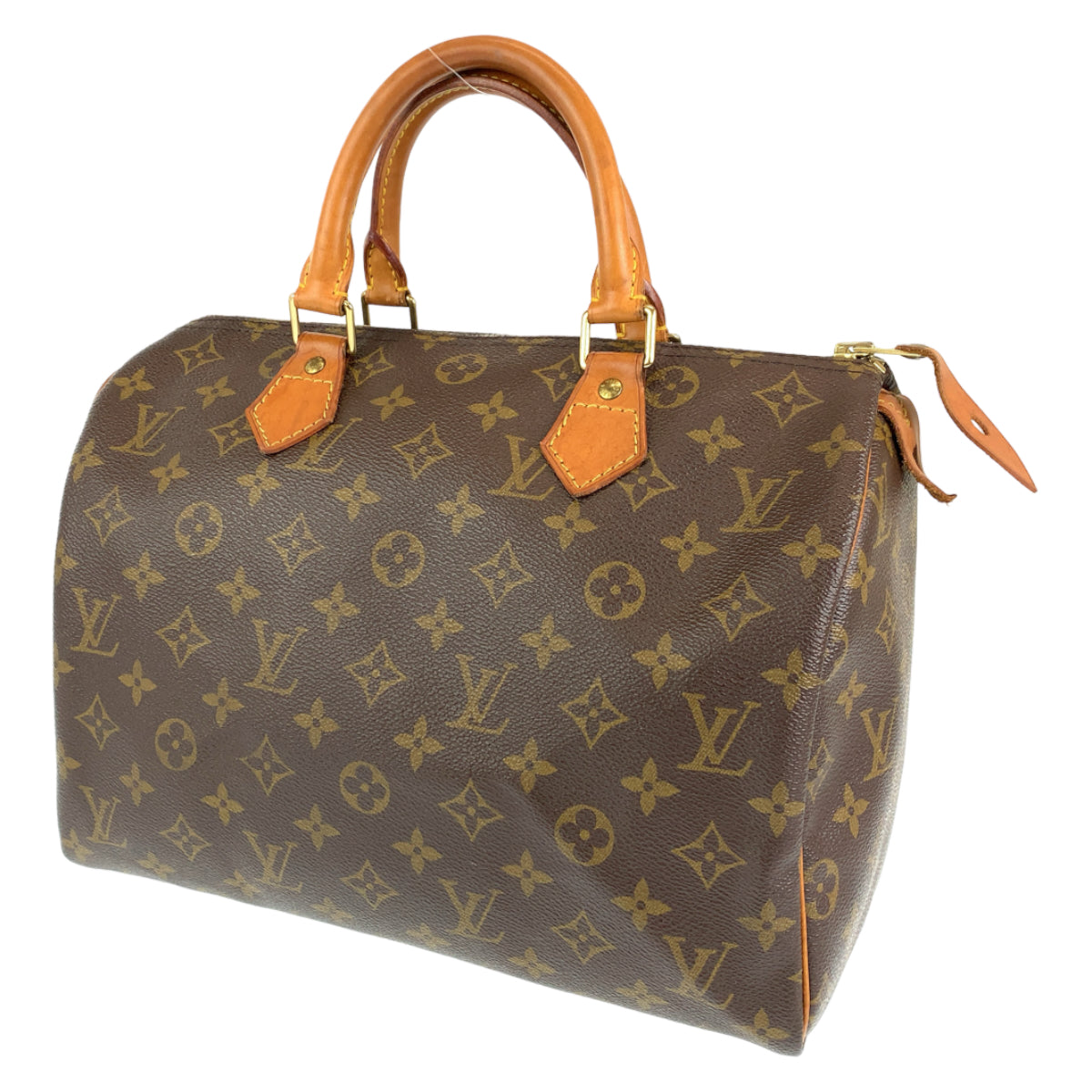 H-00447
LOUIS VUITTON ルイヴィトン モノグラム スピーディー30 ブラウン 茶 PVC M41526 ハンドバッグ ミニボストンバッグ  レディース