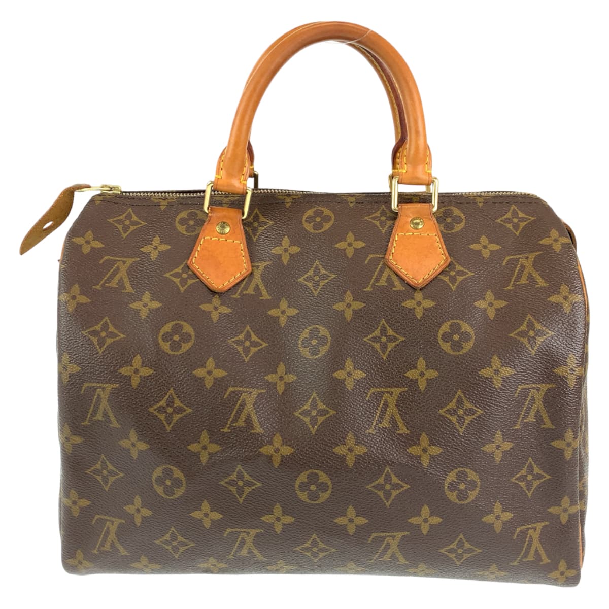 H-00447
LOUIS VUITTON ルイヴィトン モノグラム スピーディー30 ブラウン 茶 PVC M41526 ハンドバッグ ミニボストンバッグ  レディース