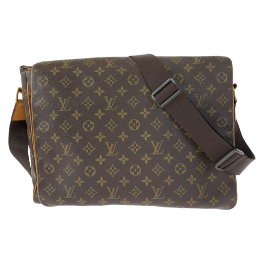 10312
LOUIS VUITTON ルイヴィトン モノグラム アベス ブラウン PVC M45257 ショルダーバッグ 斜め掛け メッセンジャーバッグ  メンズ AB52