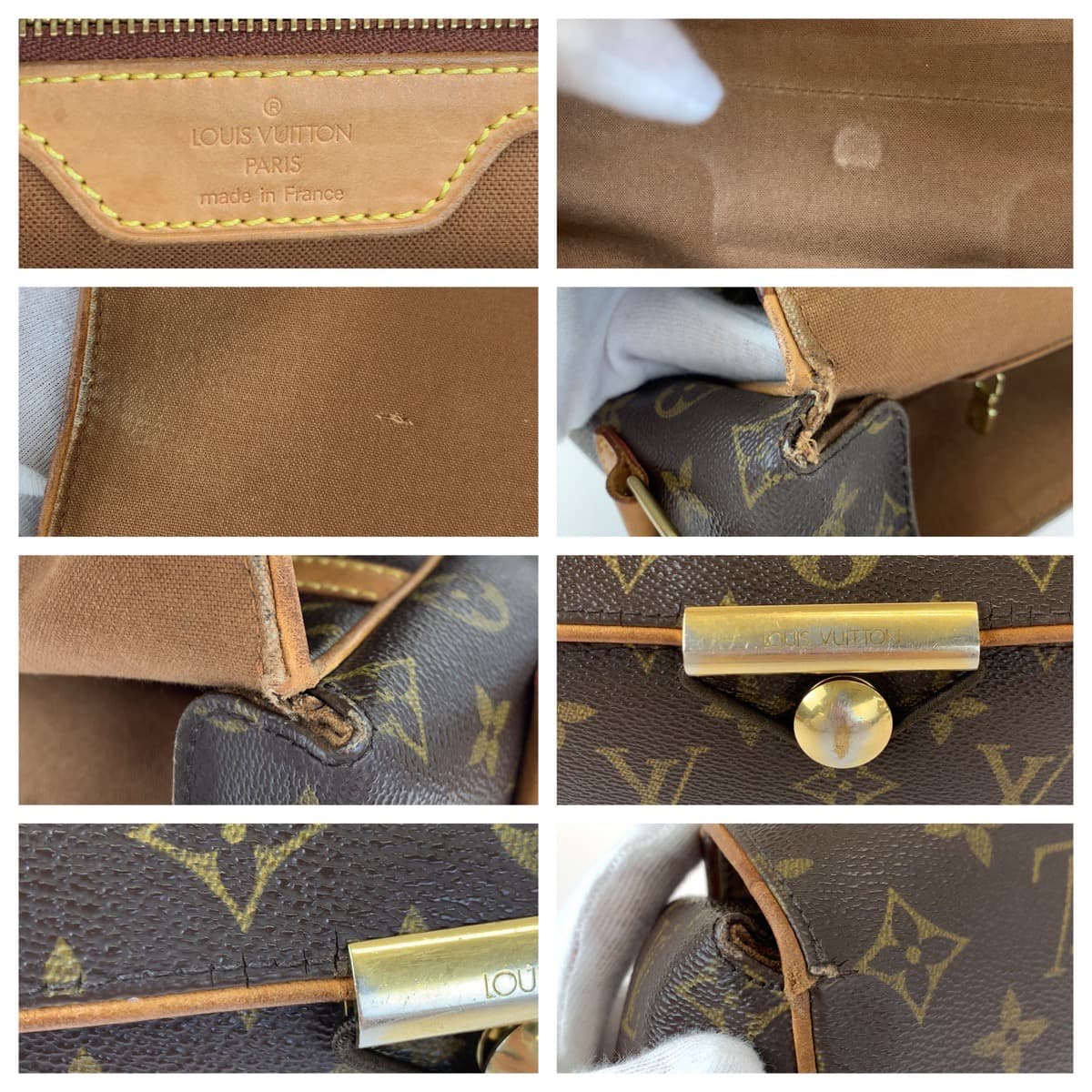 10312
LOUIS VUITTON ルイヴィトン モノグラム アベス ブラウン PVC M45257 ショルダーバッグ 斜め掛け メッセンジャーバッグ  メンズ