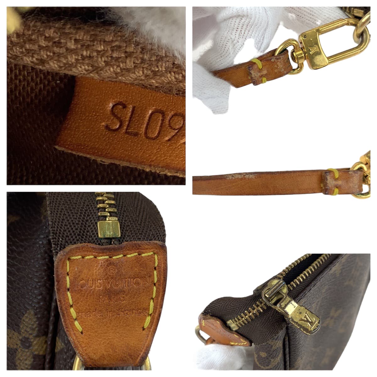 H-00452
LOUIS VUITTON ルイヴィトン モノグラム ポシェット アクセソワール ブラウン 茶 PVC M51980 ハンドバッグ アクセサリーポーチ アクセポ  レディース