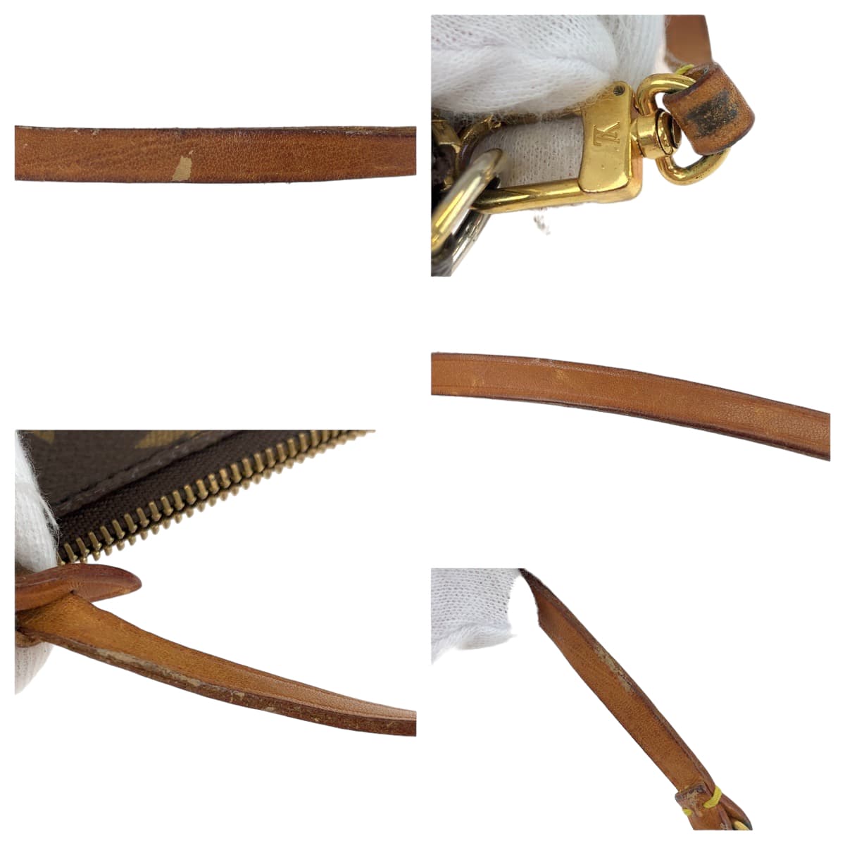 H-00452
LOUIS VUITTON ルイヴィトン モノグラム ポシェット アクセソワール ブラウン 茶 PVC M51980 ハンドバッグ アクセサリーポーチ アクセポ  レディース
