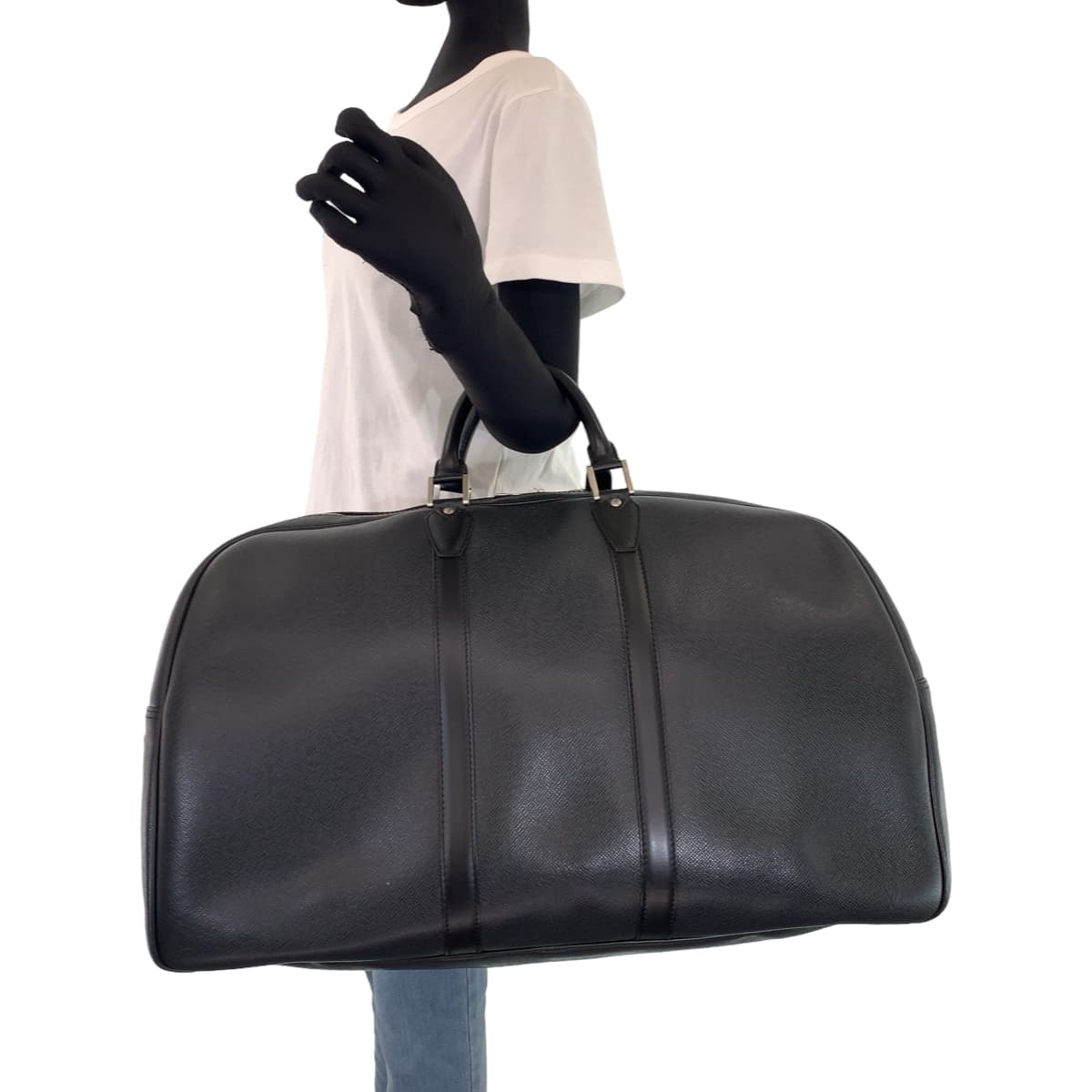 H-00458
LOUIS VUITTON ルイヴィトン タイガ ケンダルGM アルドワーズ ブラック 黒 カーフ M30112 ボストンバッグ 旅行バッグ  メンズ