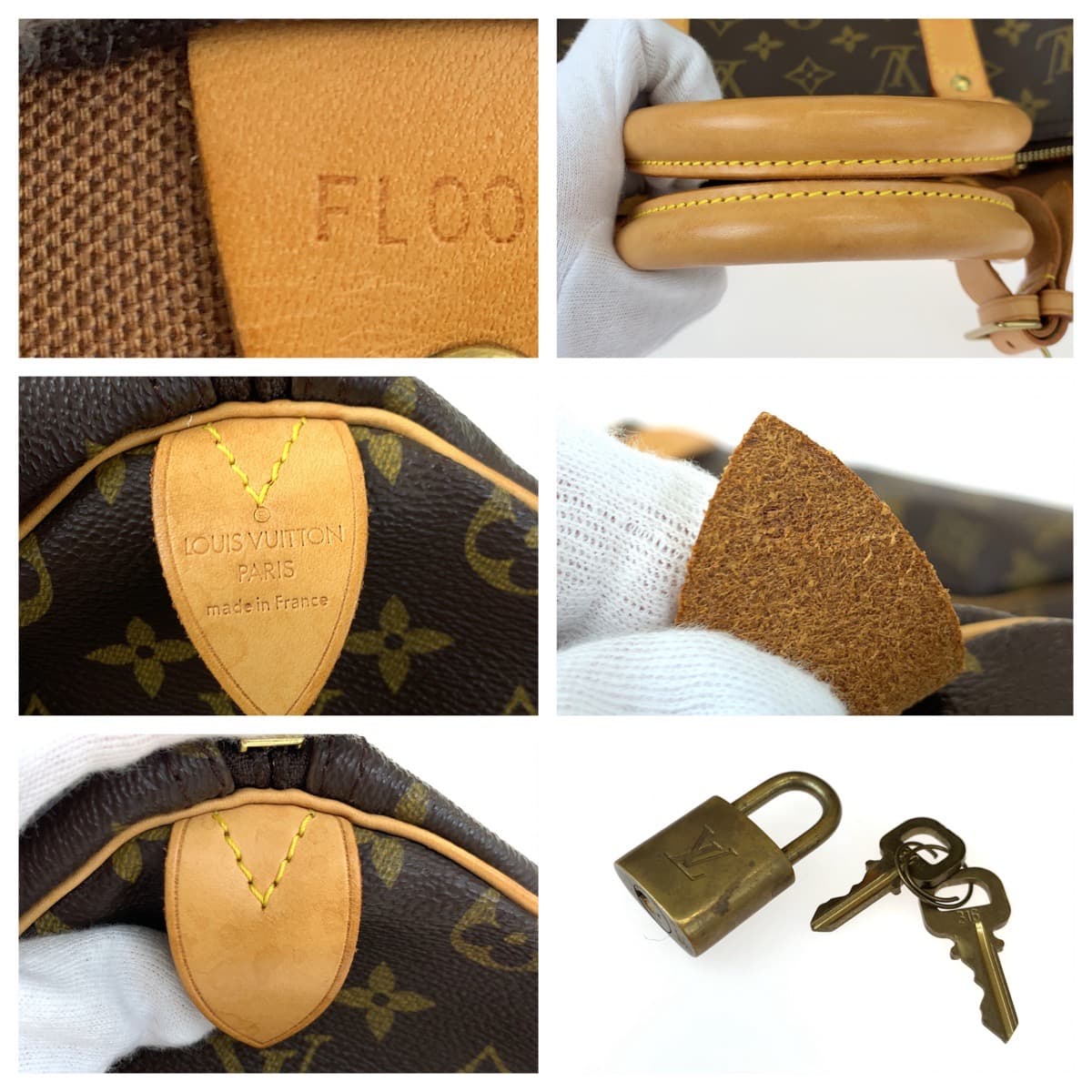 H-00473
LOUIS VUITTON ルイヴィトン モノグラム キーポル50 ブラウン 茶 PVC M41426 ボストンバッグ 旅行バッグ 男女兼用  メンズ