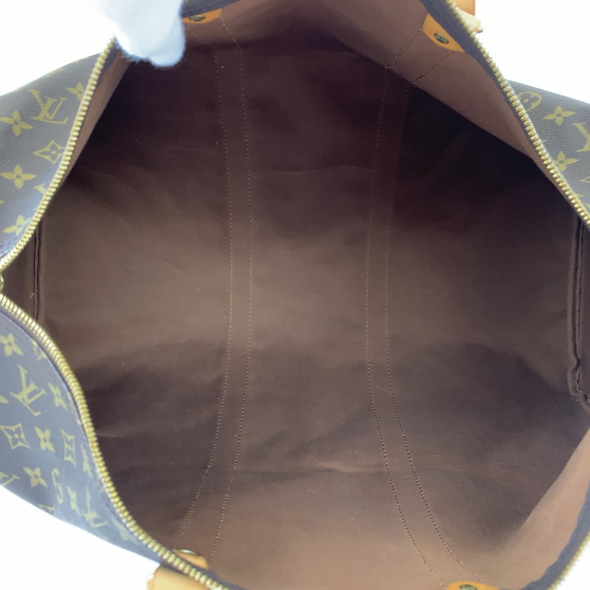 H-00473
LOUIS VUITTON ルイヴィトン モノグラム キーポル50 ブラウン 茶 PVC M41426 ボストンバッグ 旅行バッグ 男女兼用  メンズ