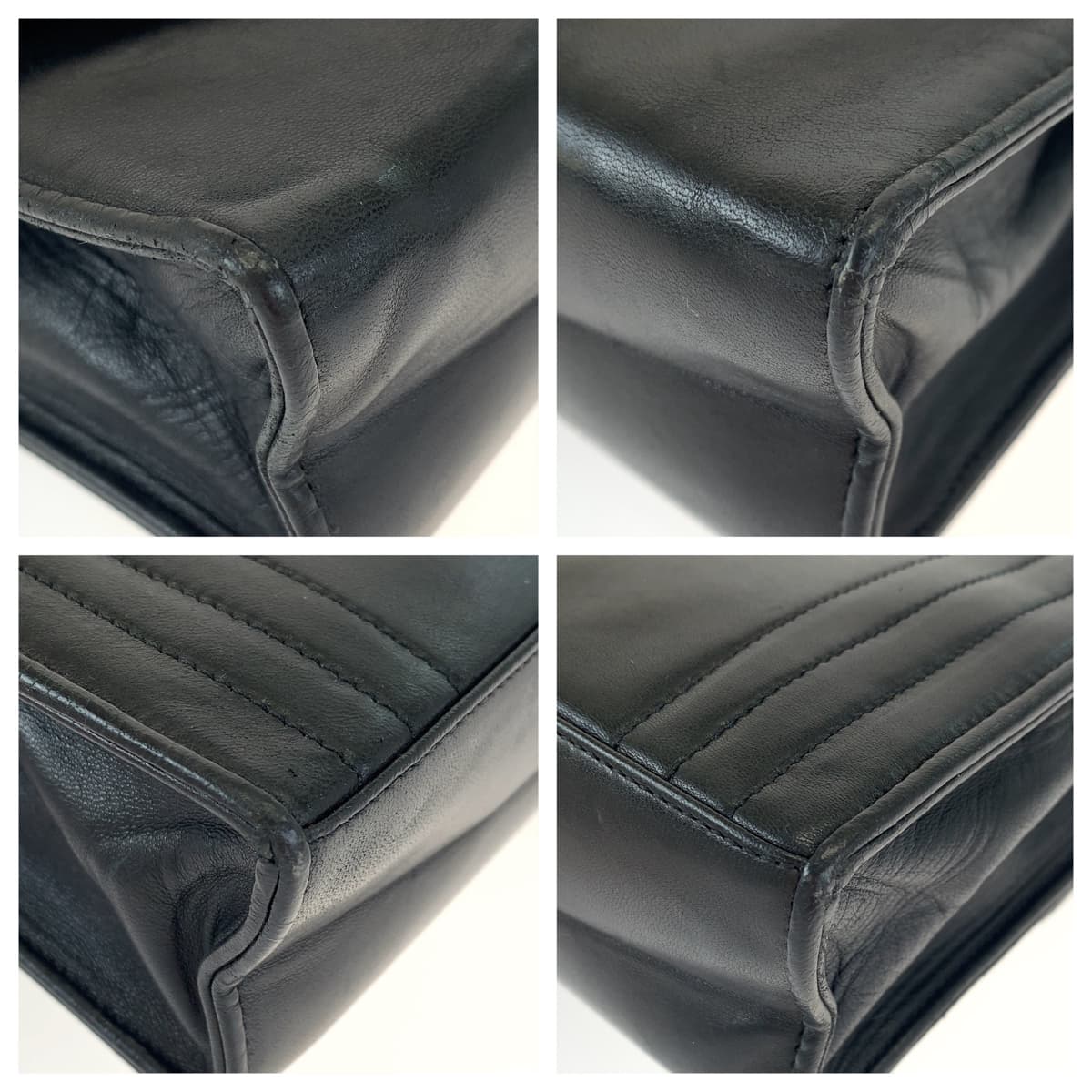 H-00474
CHANEL シャネル ココマーク ブラック 黒 ゴールド金具 ラムスキン チェーンショルダーバッグ 斜め掛け  レディース
