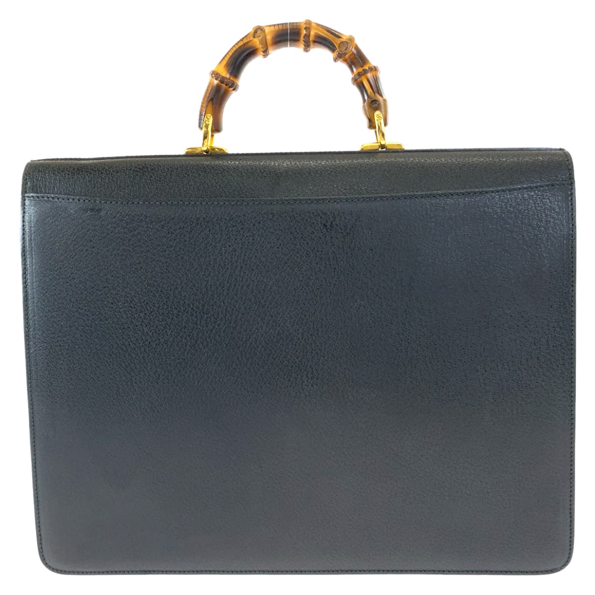 H-00477
GUCCI グッチ バンブー ブラック 黒 レザー 015 904 3304 ビジネスバッグ ブリーフケース  メンズ