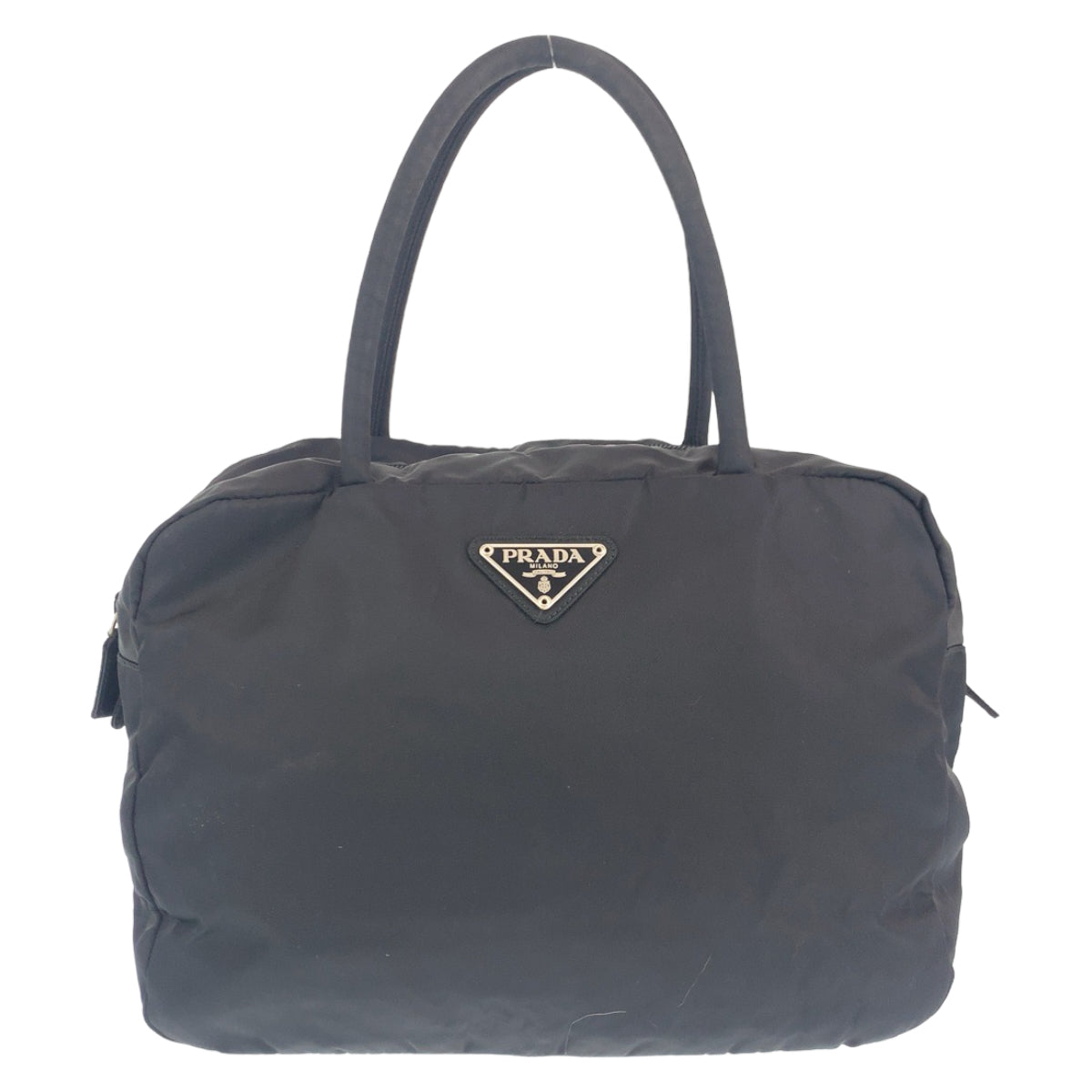 H-00478
PRADA プラダ テスート ブラック 黒 ナイロン ハンドバッグ トートバッグ  レディース