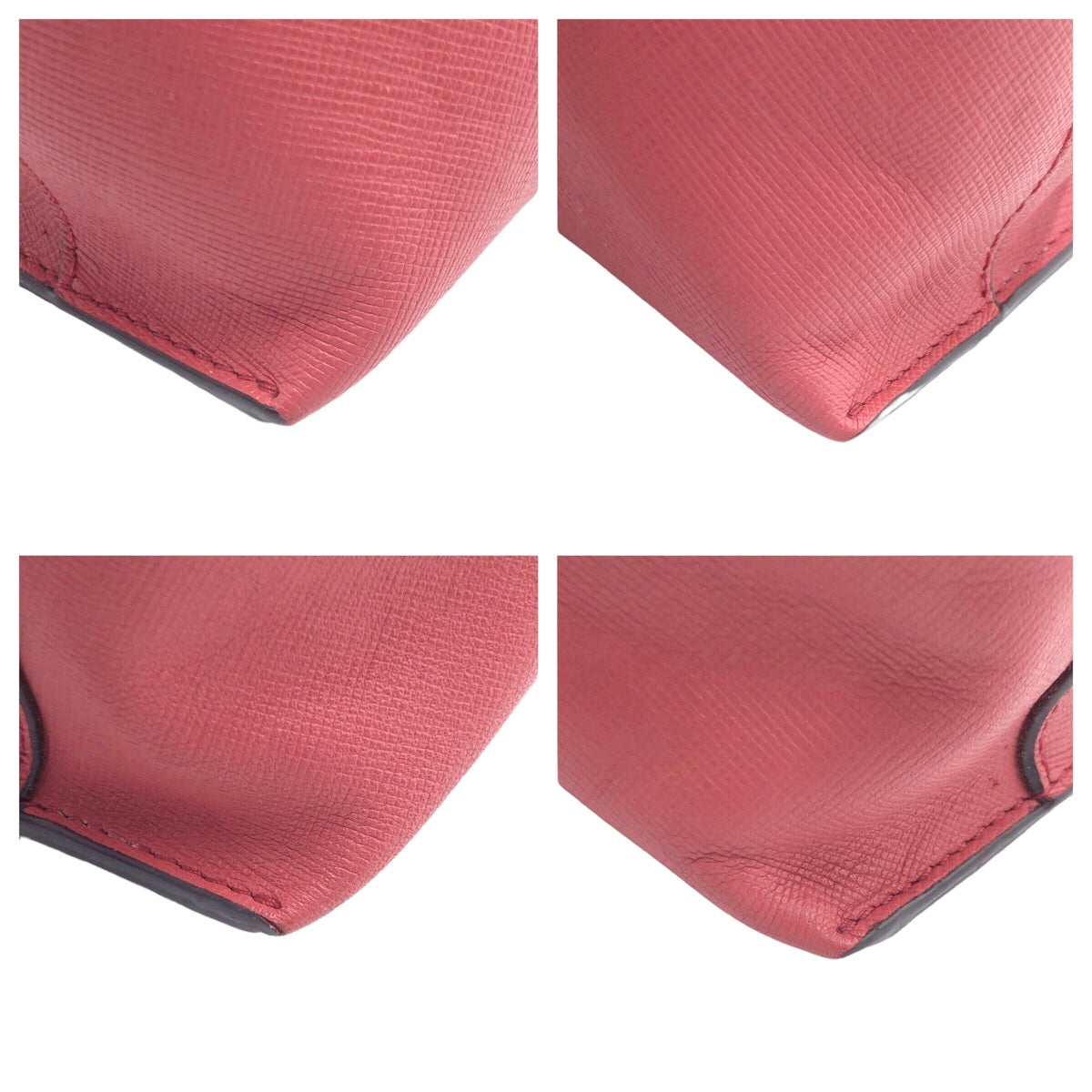 12601
 COACH Pink Gold Hardware Calfskin Pouch for Women