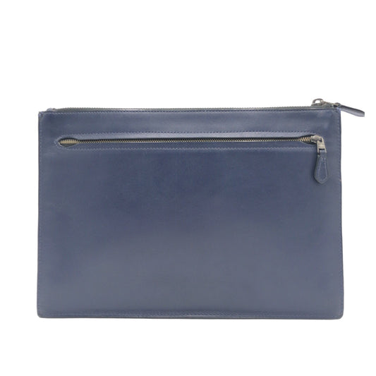 12599
COACH コーチ ネイビー シルバー金具 レザー 38150 クラッチバッグ セカンドバッグ  メンズ