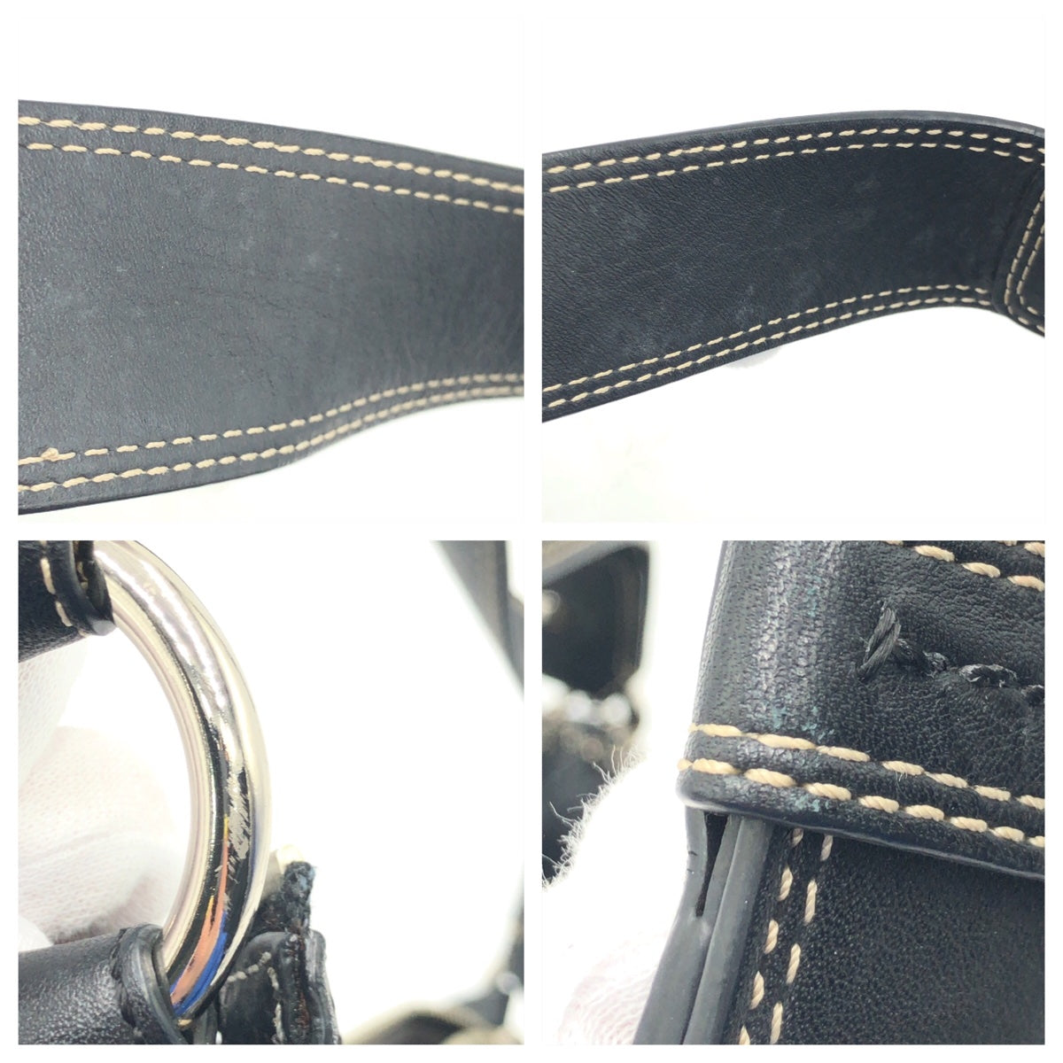COACH コーチ ソーホー ブラック 黒 シルバー金具 レザー F13730 ショルダーバッグ ワンショルダーバッグ  レディース