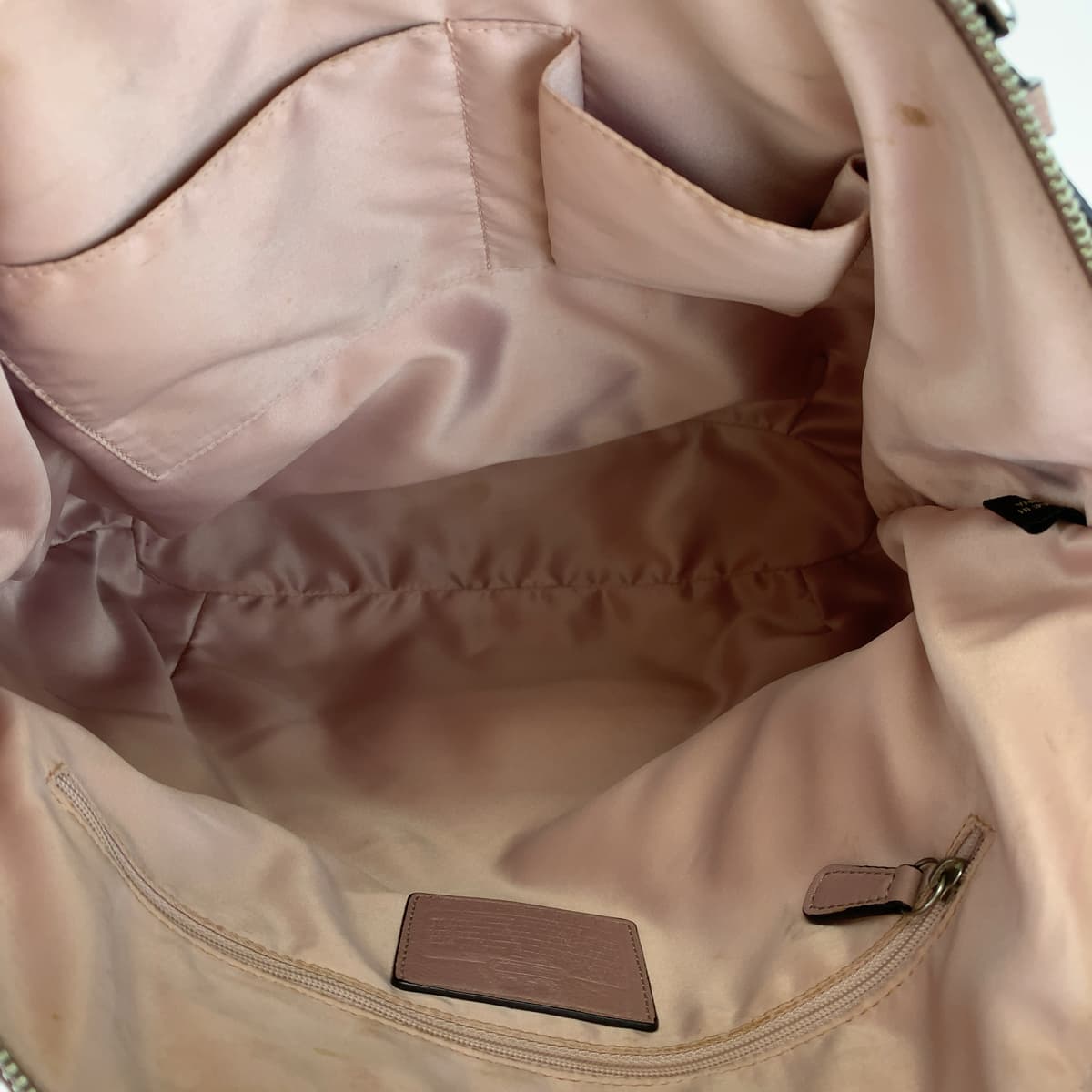 12590
COACH コーチ マディソン ピンク レザー 18641 トートバッグ ショルダーバッグ ハンドバッグ 2way 斜め掛け可能  レディース