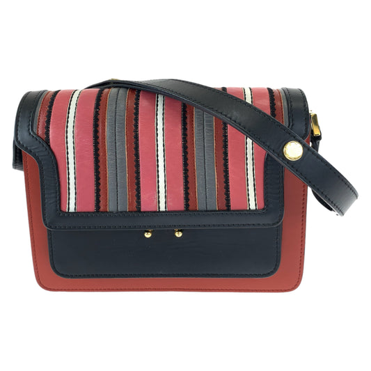 10343
 
MARNI Trunk Medium Bag Multicolor Calf Shoulder Bag Crossbody Bag Women's