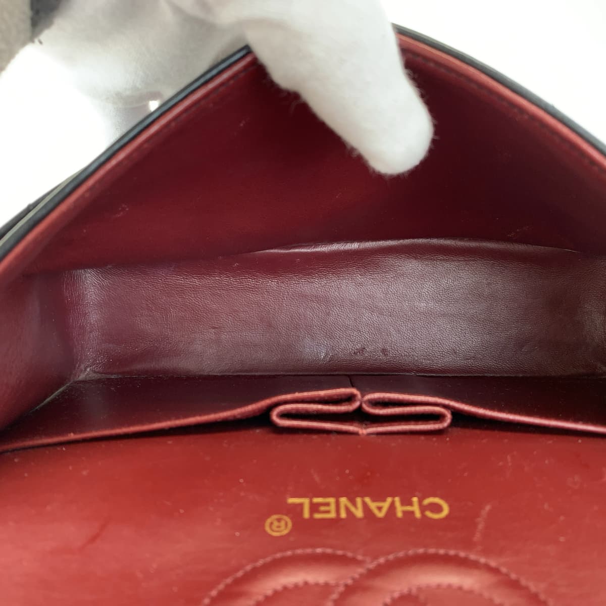 H-00483
CHANEL シャネル ヴィンテージ マトラッセ23 ダブルフラップ タイムレス ココマーク ターンロック ブラック 黒 ゴールド金具 ラムスキン Wチェーンショルダーバッグ 肩掛け  レディース