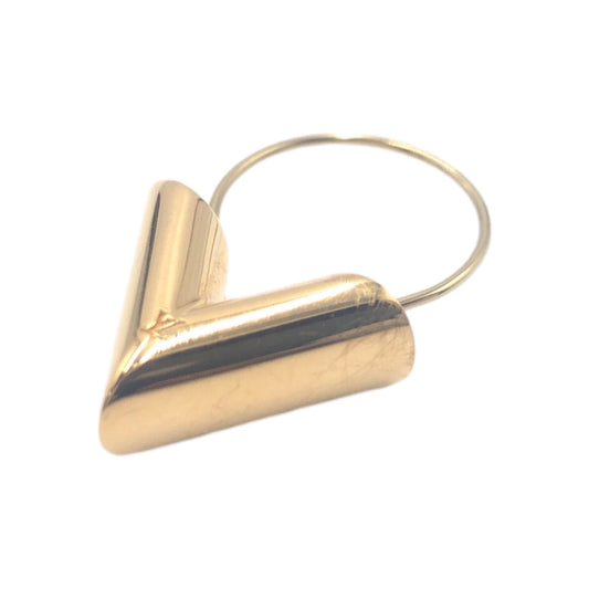 D-023
LOUIS VUITTON ルイヴィトン エッセンシャルV ゴールド 金 メタル M61088 ピアス フープピアス 片方のみ  レディース