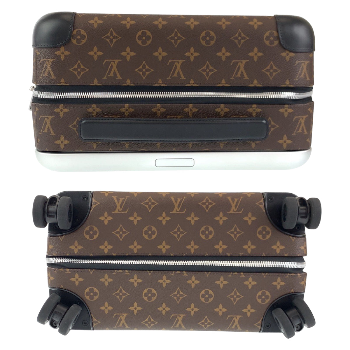H-00485
LOUIS VUITTON ルイヴィトン モノグラム ホライゾン50 ブラウン 茶 PVC スーツケース キャリーバッグ  メンズ