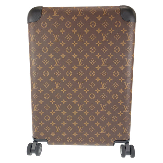 H-00485
LOUIS VUITTON ルイヴィトン モノグラム ホライゾン50 ブラウン 茶 PVC スーツケース キャリーバッグ  メンズ