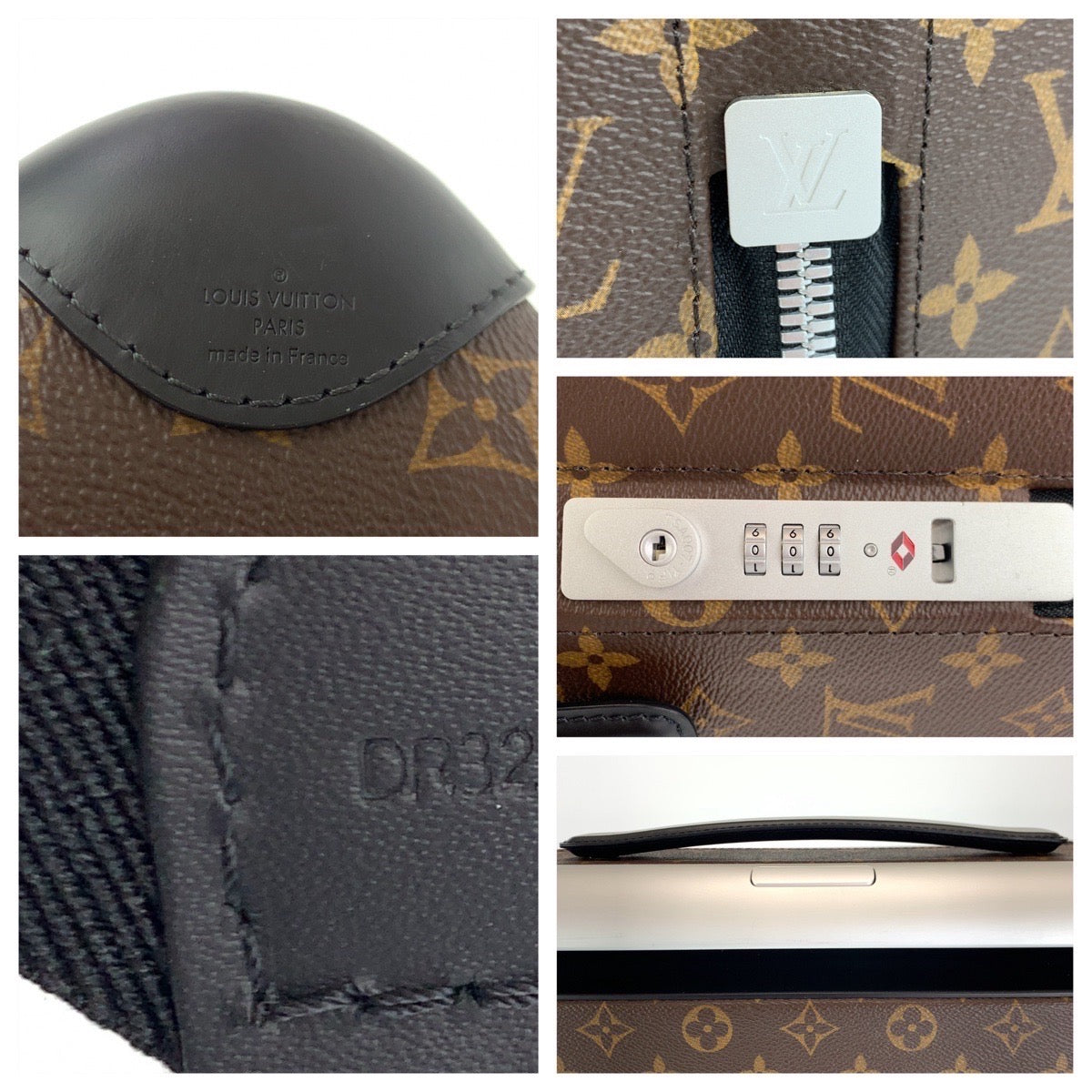 H-00485
LOUIS VUITTON ルイヴィトン モノグラム ホライゾン50 ブラウン 茶 PVC スーツケース キャリーバッグ  メンズ
