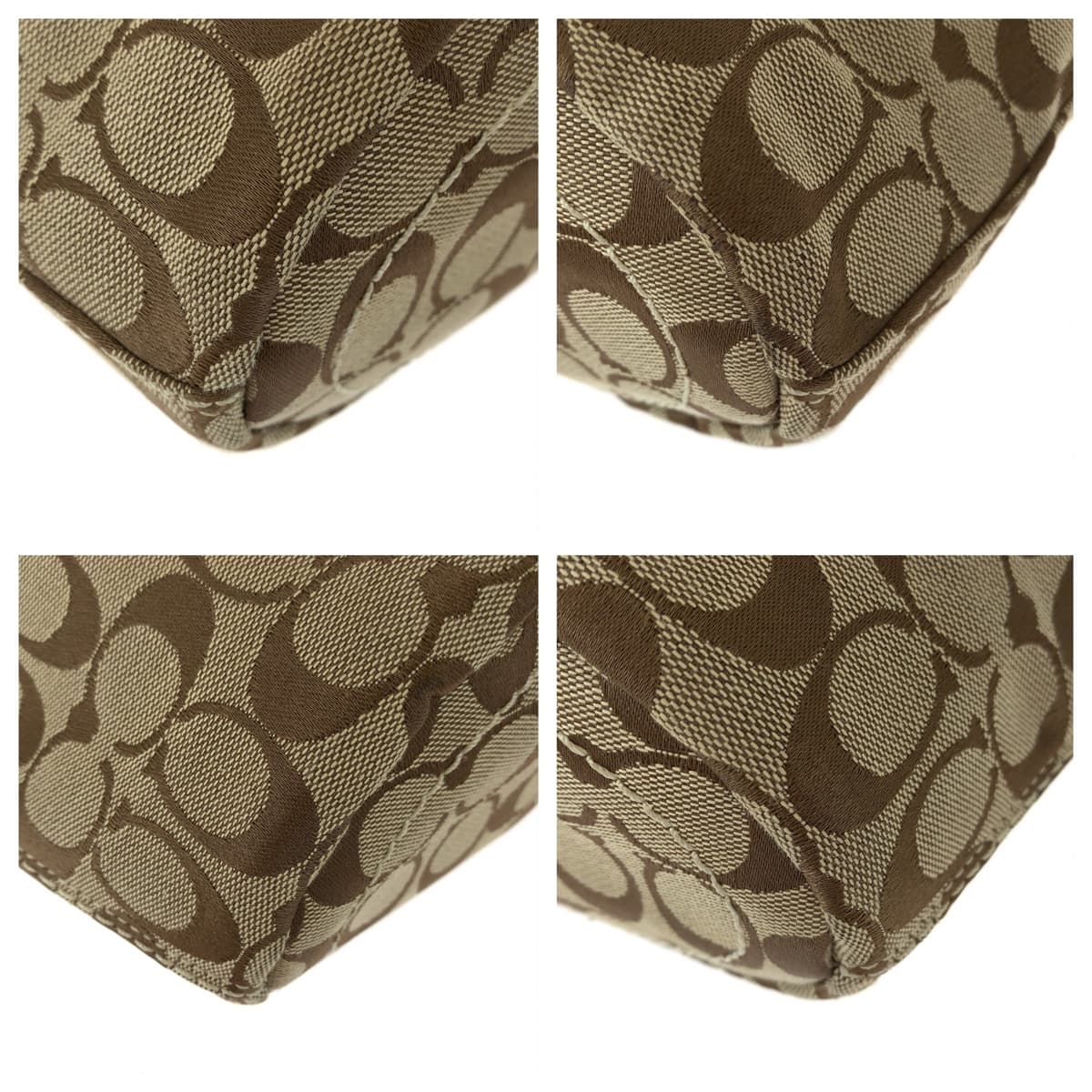 12582
 
COACH Signature Duffle Beige White Canvas/Leather 11437 Hobo Shoulder Bag Crossbody Bag for Women