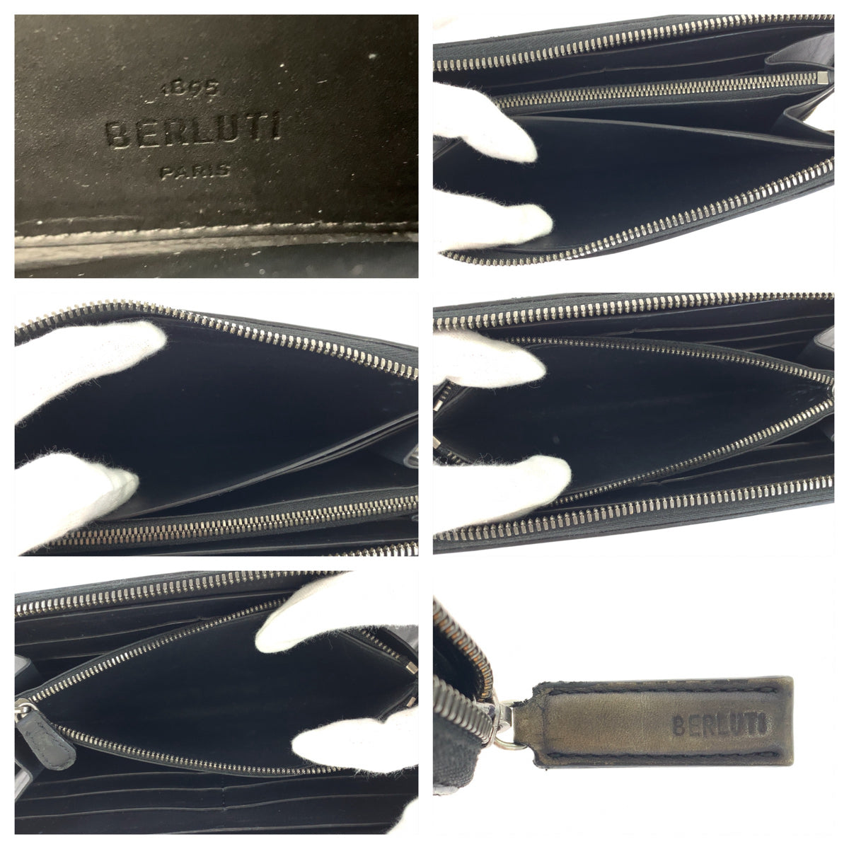 H-00486
Berluti ベルルッティ カリグラフィ イタウバ スクリット ブラウン 茶 パティーヌ レザー / ヴェネツィアレザー 長財布 札入れ  メンズ