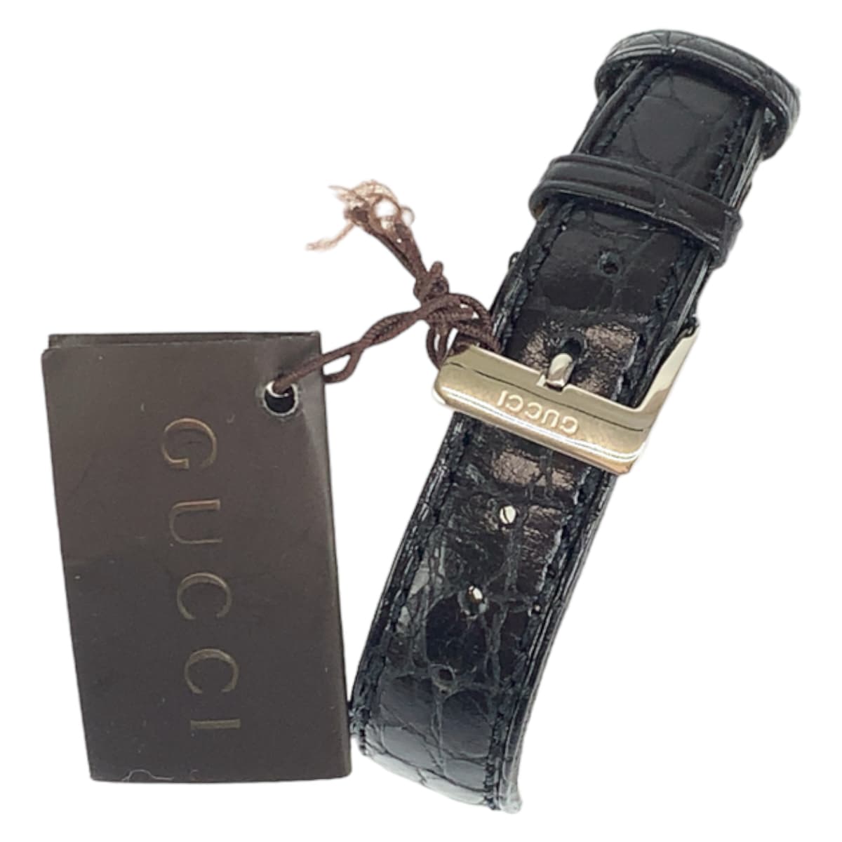 H-00513
GUCCI グッチ ブラック 黒 シルバー金具 ステンレススチール 5500M 腕時計 デイト クオーツ ブラック 黒文字盤  メンズ
