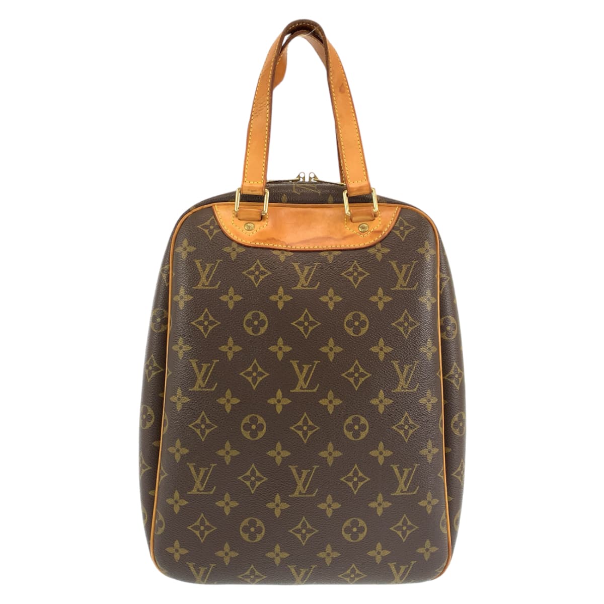 H-00514
LOUIS VUITTON ルイヴィトン モノグラム エクスキュルシオン ブラウン 茶色 PVC M41450 ハンドバッグ 男女兼用  レディース