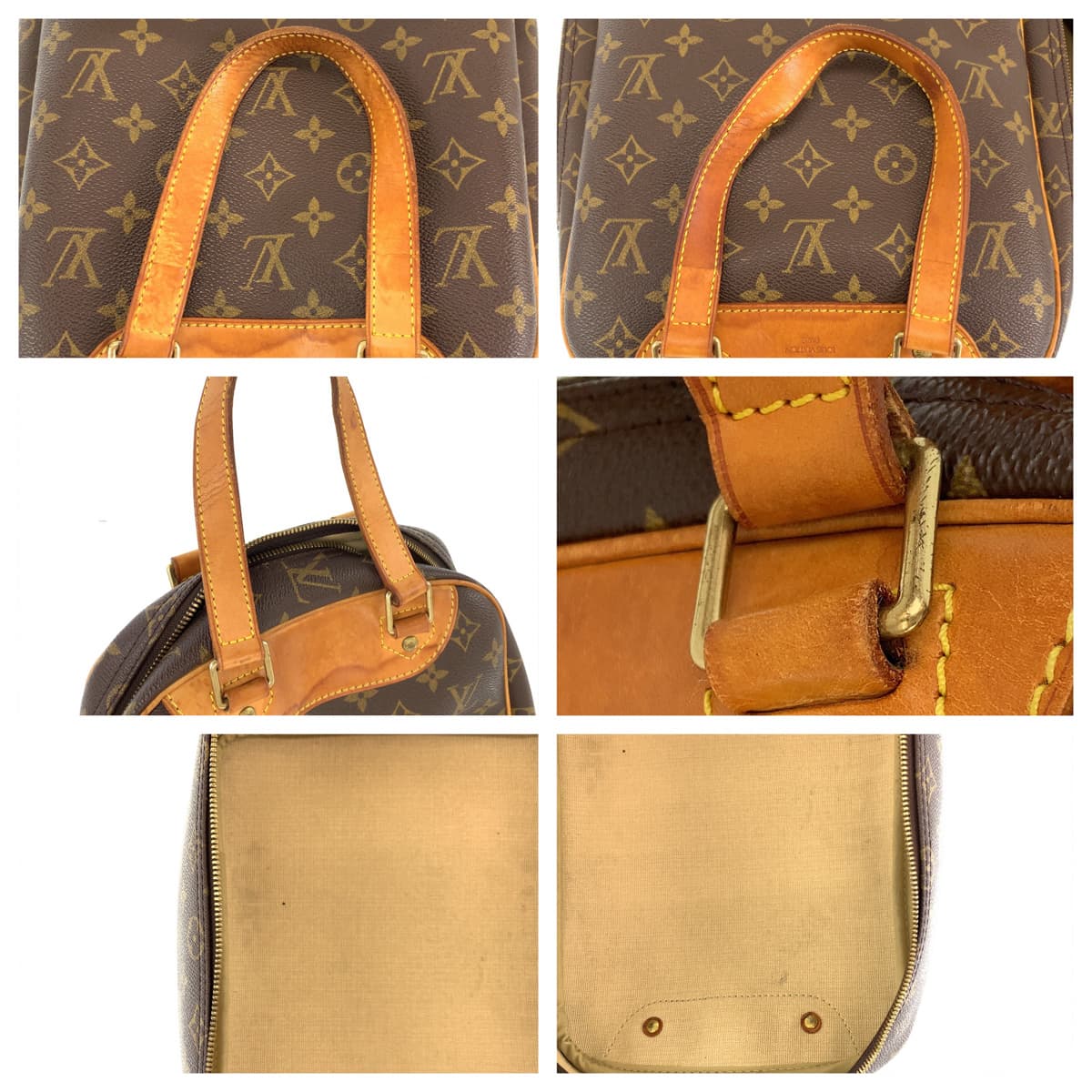 H-00514
LOUIS VUITTON ルイヴィトン モノグラム エクスキュルシオン ブラウン 茶色 PVC M41450 ハンドバッグ 男女兼用  レディース