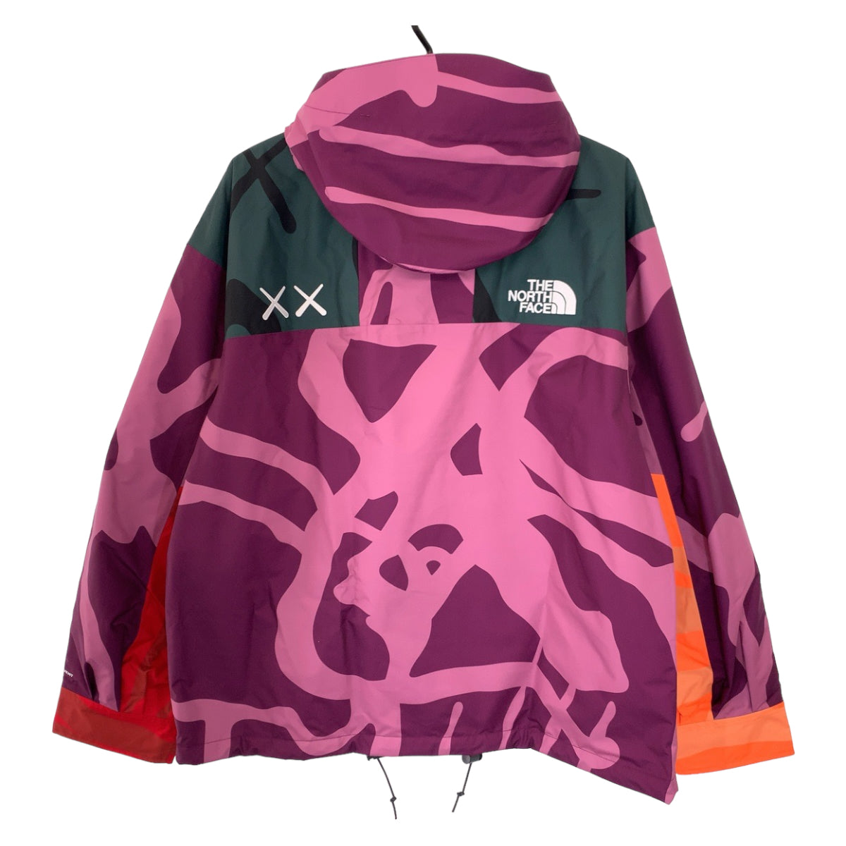 THE NORTH FACE The North Face The North Face x KAWS mountain jacket size L pink multicolor nylon NF0A7WL nylon jacket mountain jacket men's
