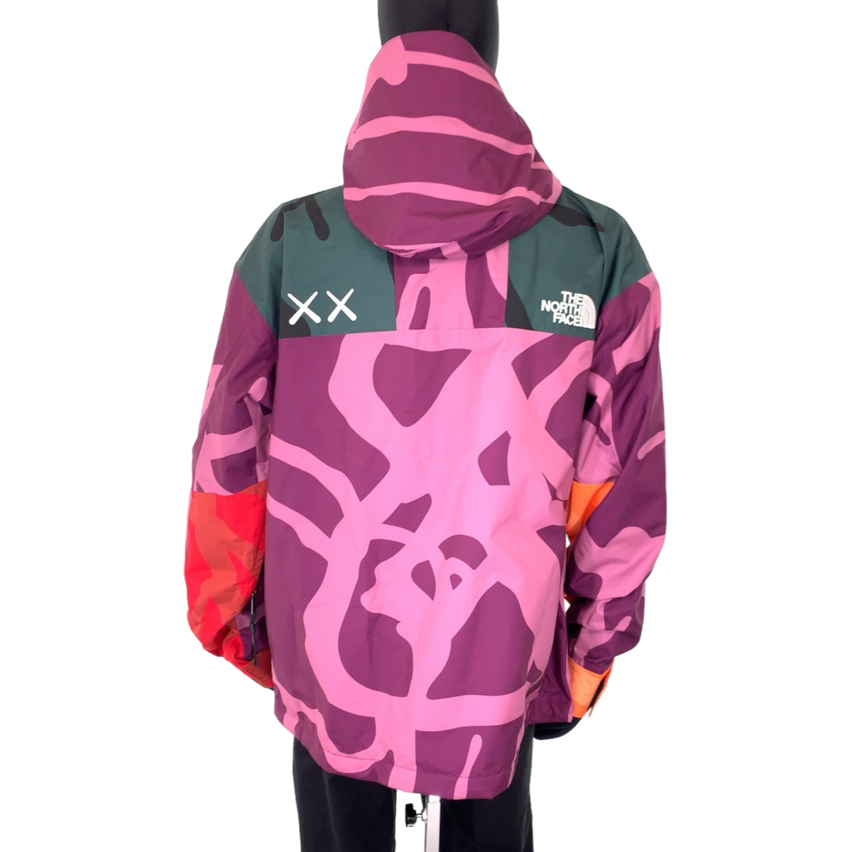 THE NORTH FACE The North Face The North Face x KAWS mountain jacket size L pink multicolor nylon NF0A7WL nylon jacket mountain jacket men's