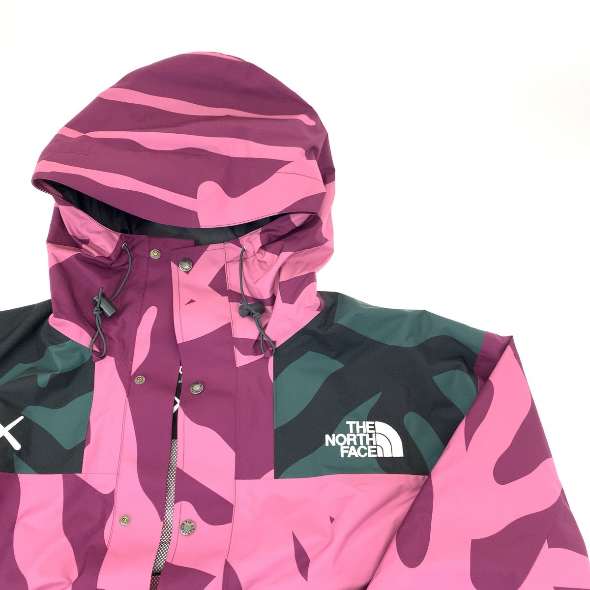 THE NORTH FACE The North Face The North Face x KAWS mountain jacket size L pink multicolor nylon NF0A7WL nylon jacket mountain jacket men's
