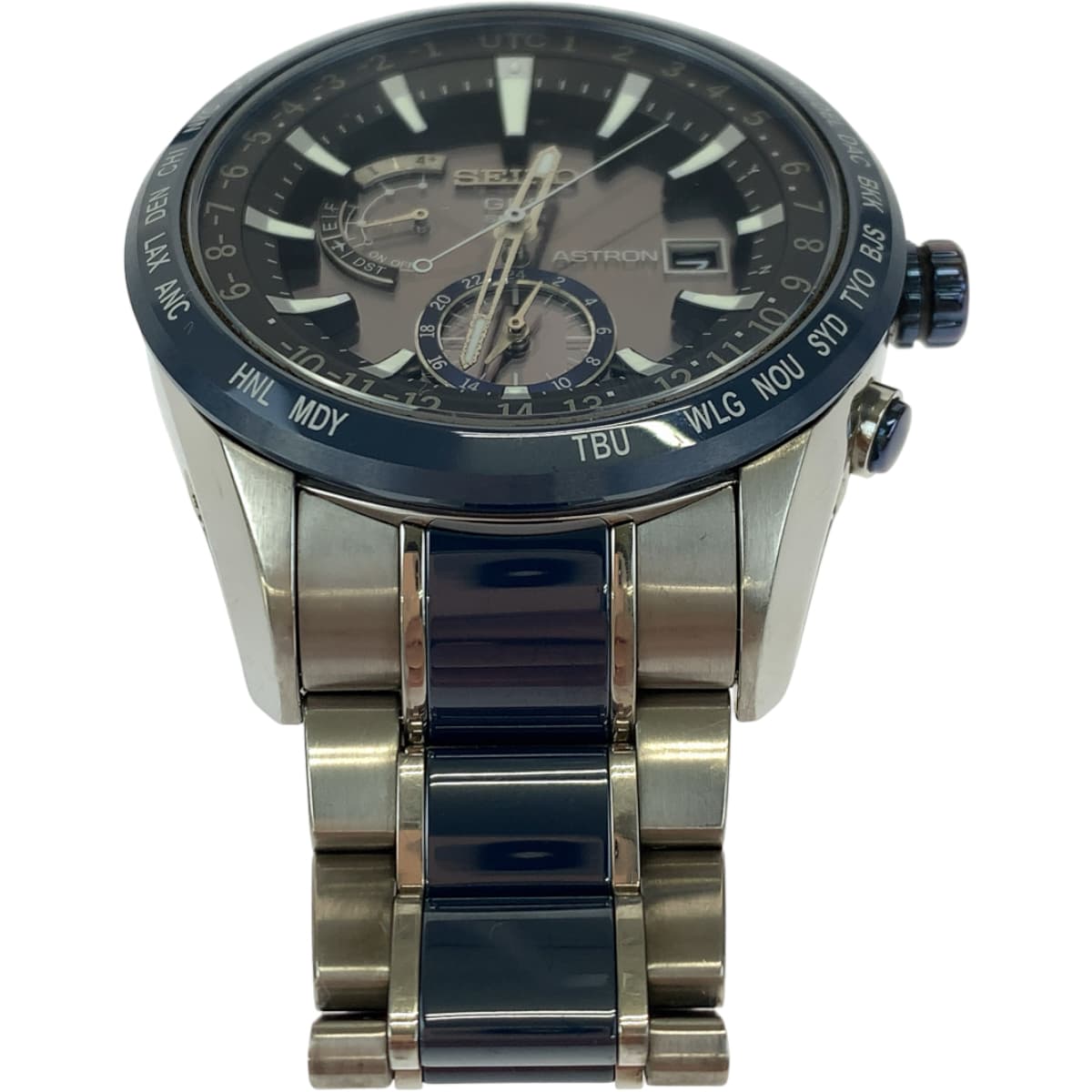 H-00515
SEIKO セイコー アストロン ブライトチタンモデル ブラック 黒 チタン / セラミック / ガラス SBXA019 7X52-0AF0 腕時計 ソーラーGPSウォッチ ソーラー電波時計 ブラック文字盤  メンズ