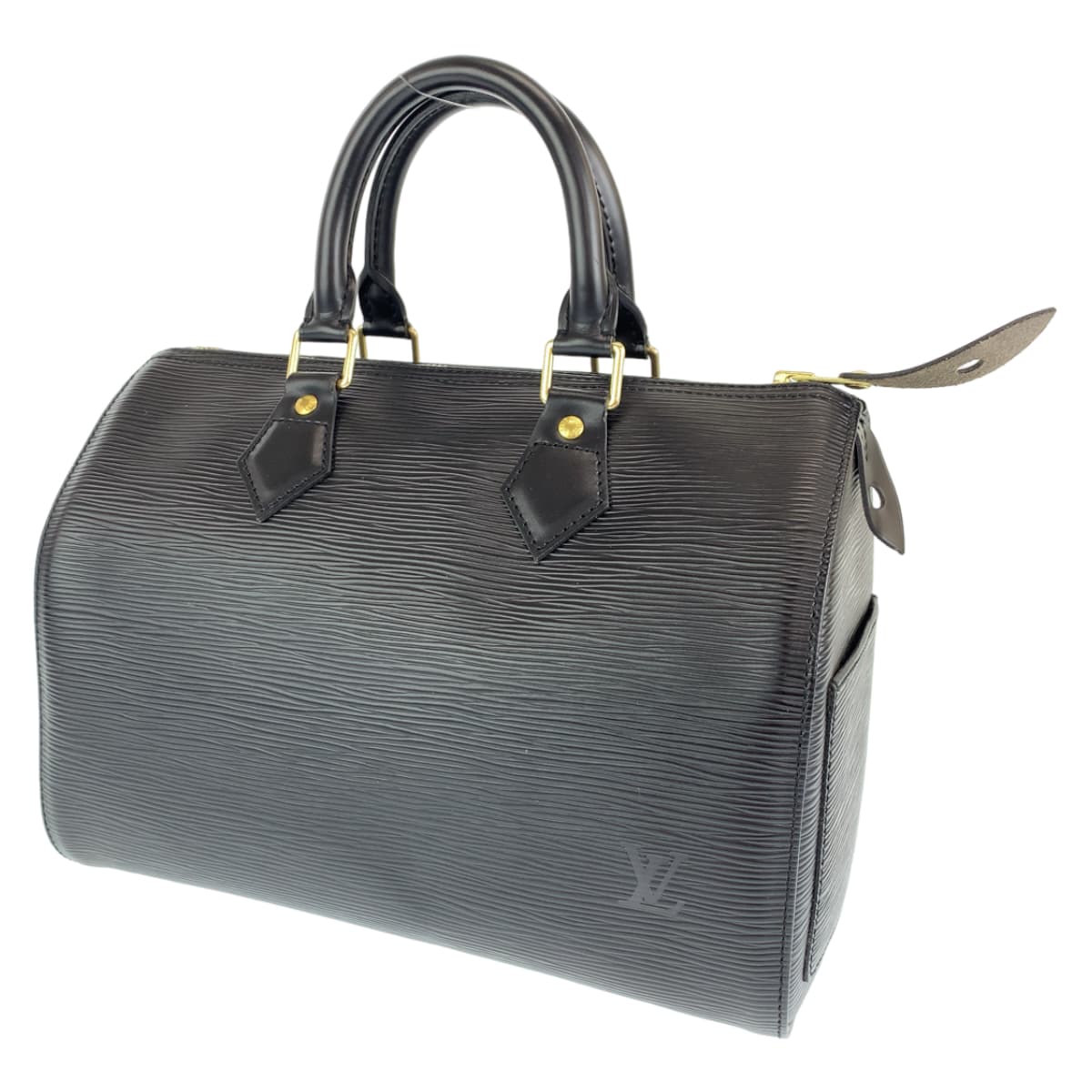 LOUIS VUITTON ルイヴィトン エピ スピーディー 25 ノワール ブラック 黒 ゴールド金具 エピレザー M43012 ミニボストンバッグ ハンドバッグ  レディース