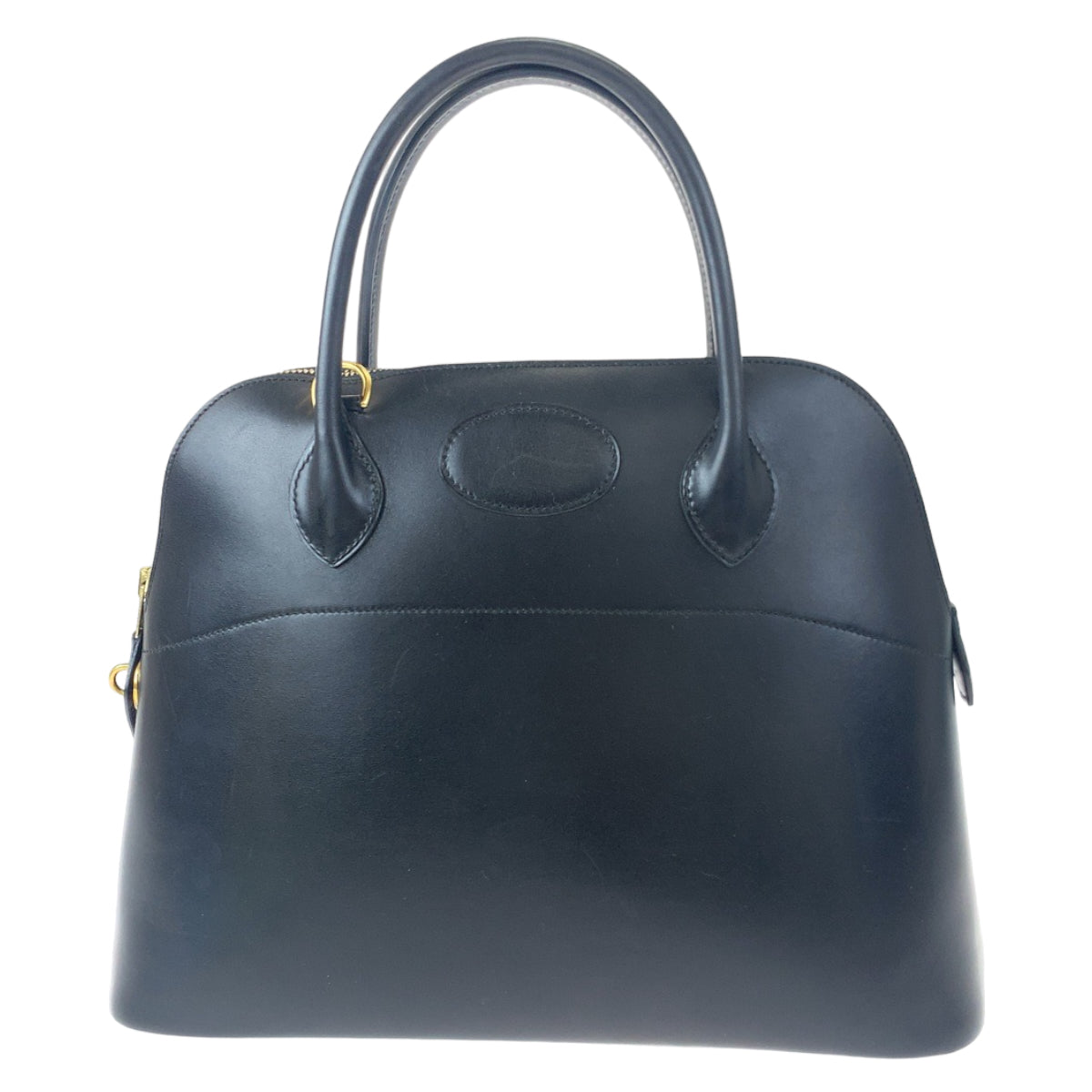 H-00517
HERMES エルメス ヴィンテージ ボリード31 ブラック 黒 ゴールド金具 ボックスカーフ ハンドバッグ トートバッグ ◯Y刻印  レディース