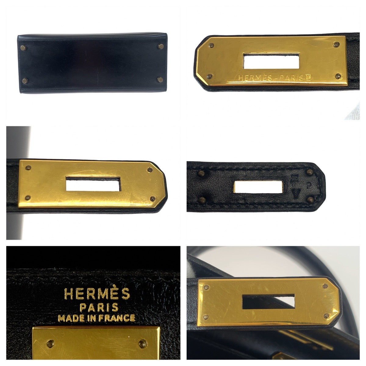 H-00518
HERMES エルメス ケリー28 ブラック 黒 ゴールド金具 ボックスカーフ ショルダーバッグ ハンドバッグ 2way v刻印  レディース