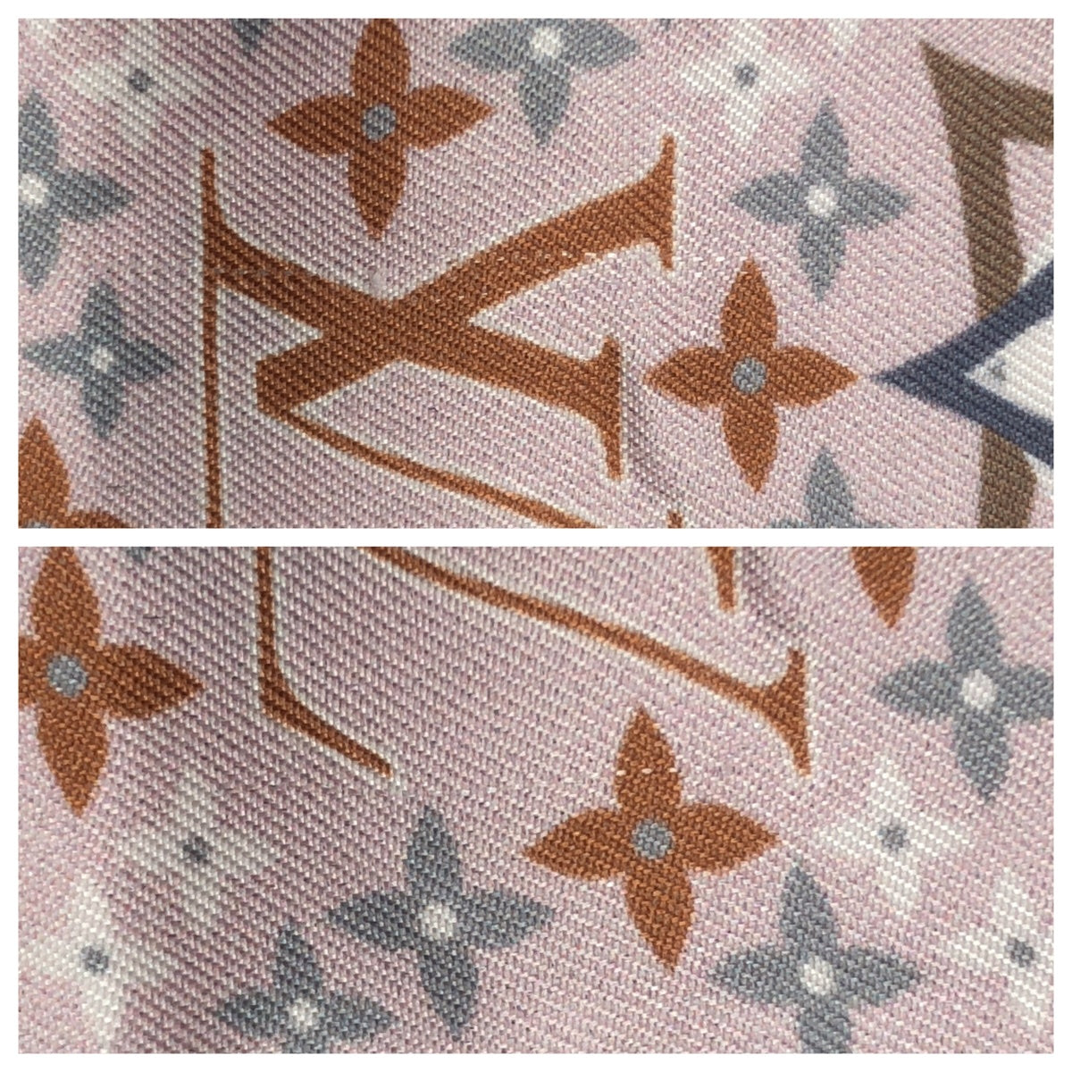 LOUIS VUITTON ルイヴィトン バンドーBB  フラワーズ フォエバー ピンク シルク M77683 スカーフ ストール  レディース