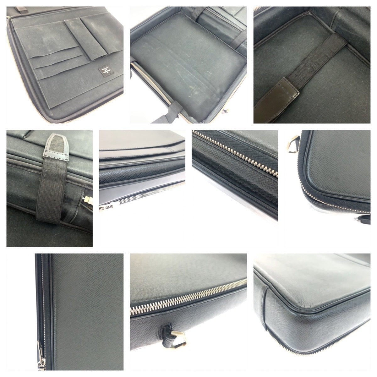 10370
LOUIS VUITTON ルイヴィトン タイガ ポルトオルディナトゥール オデッサ アルドワーズ ブラック 黒 カーフ M30832 ショルダーバッグ ビジネスバッグ 2way  メンズ