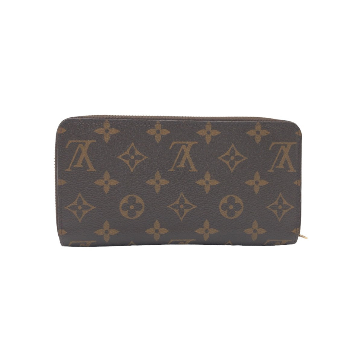 10374
 LOUIS VUITTON Louis Vuitton Monogram Evasion Zippy Wallet Brown Multicolor Gold Hardware PVC M61360 Long Wallet Round Zipper Women's