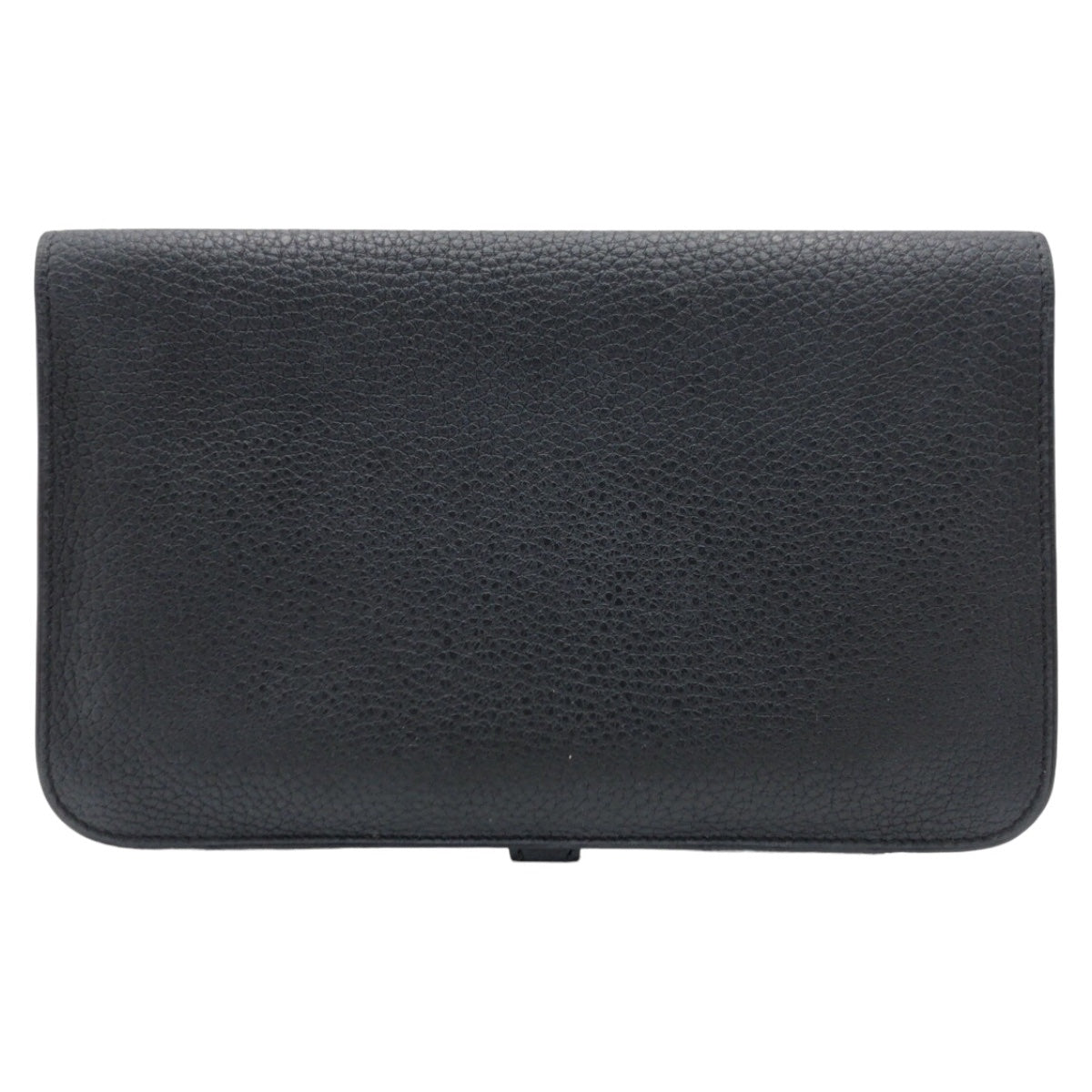 HERMES エルメス ドゴン ロング デュオ ブラック 黒 シルバー金具 トゴ 長財布 ロングウォレット ◻︎K刻印  メンズ