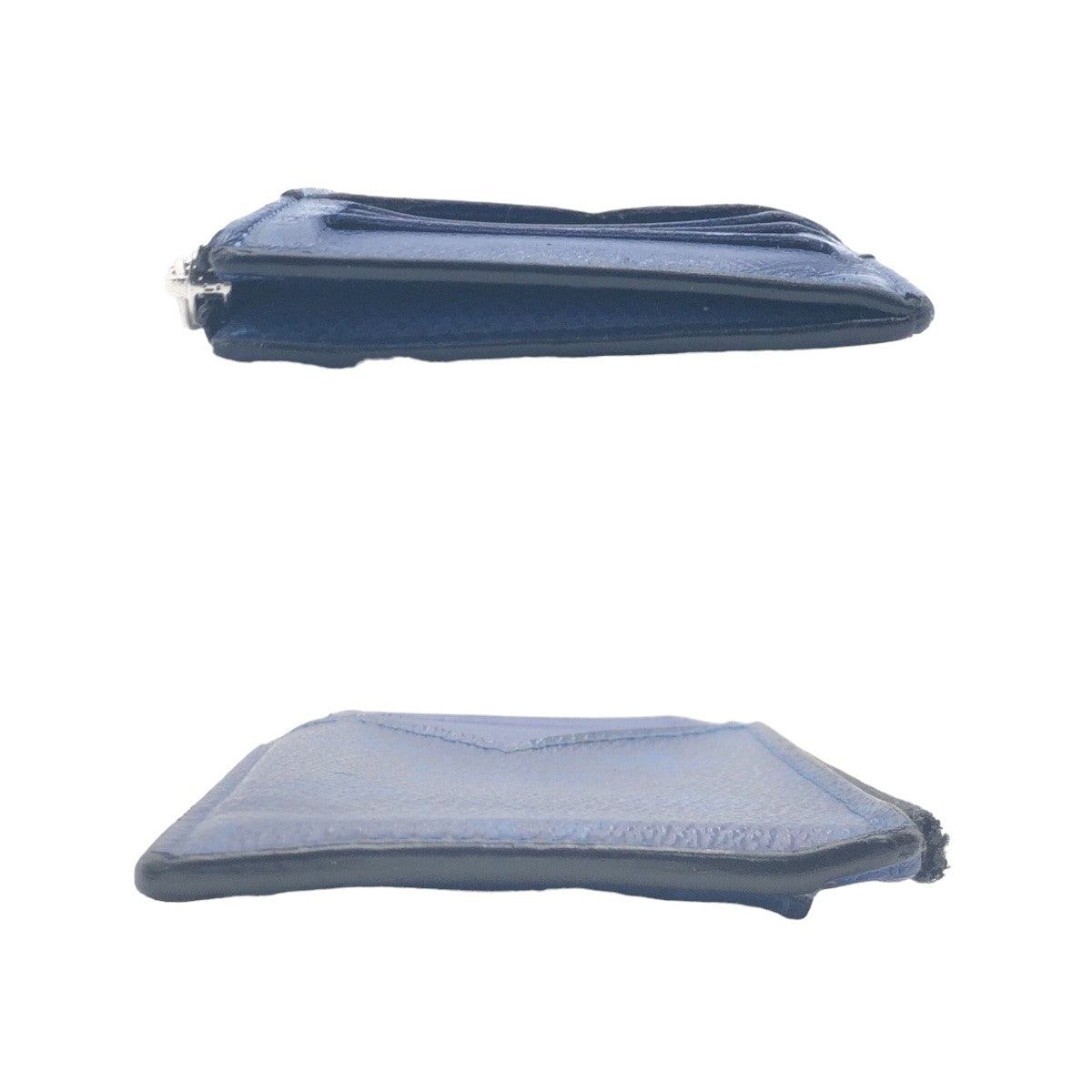 LOUIS VUITTON ルイヴィトン タイガラマ コバルト コインカード ホルダー ネイビー 紺 ブルー シルバー金具 PVC M30270 コインケース 小銭入れ カードケース  メンズ