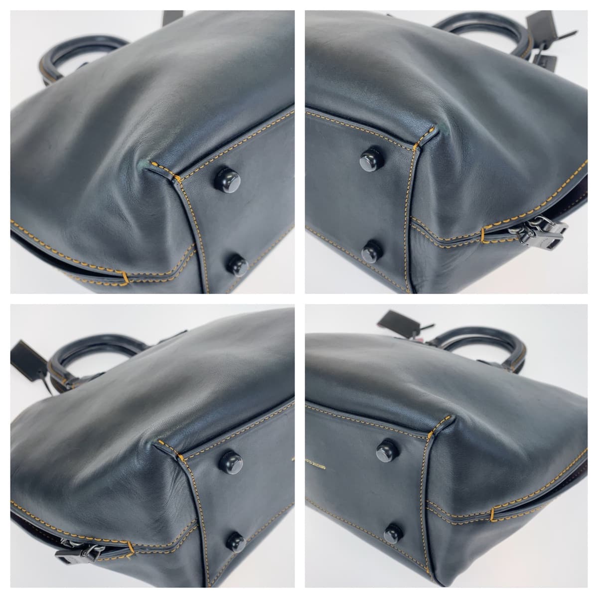 COACH コーチ ブラック 黒 レザー 59132 ショルダーバッグ トートバッグ 2way  レディース