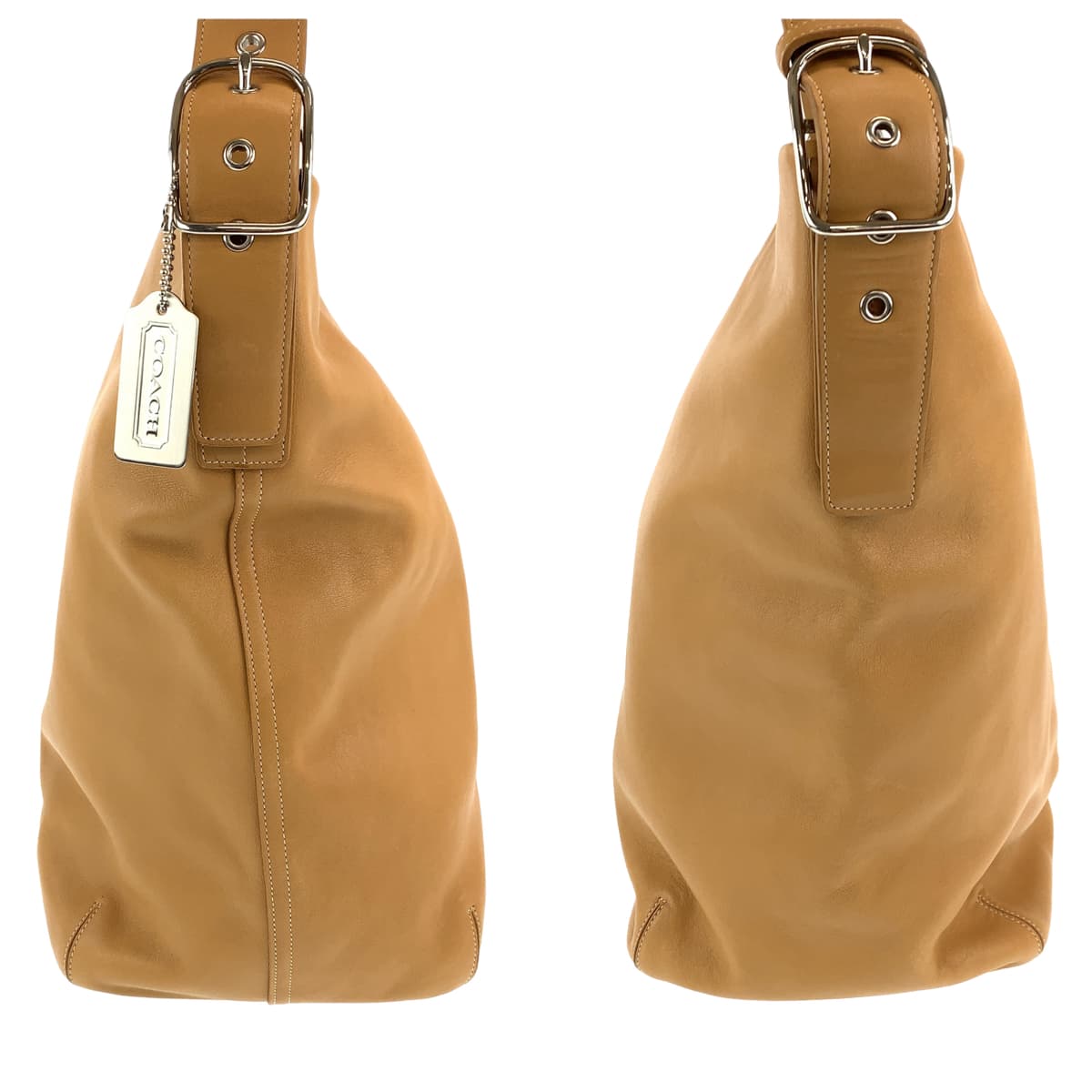 COACH コーチ ヴィンテージ オールドコーチ ブラウン 茶 レザー 9151 ショルダーバッグ 肩掛け  レディース