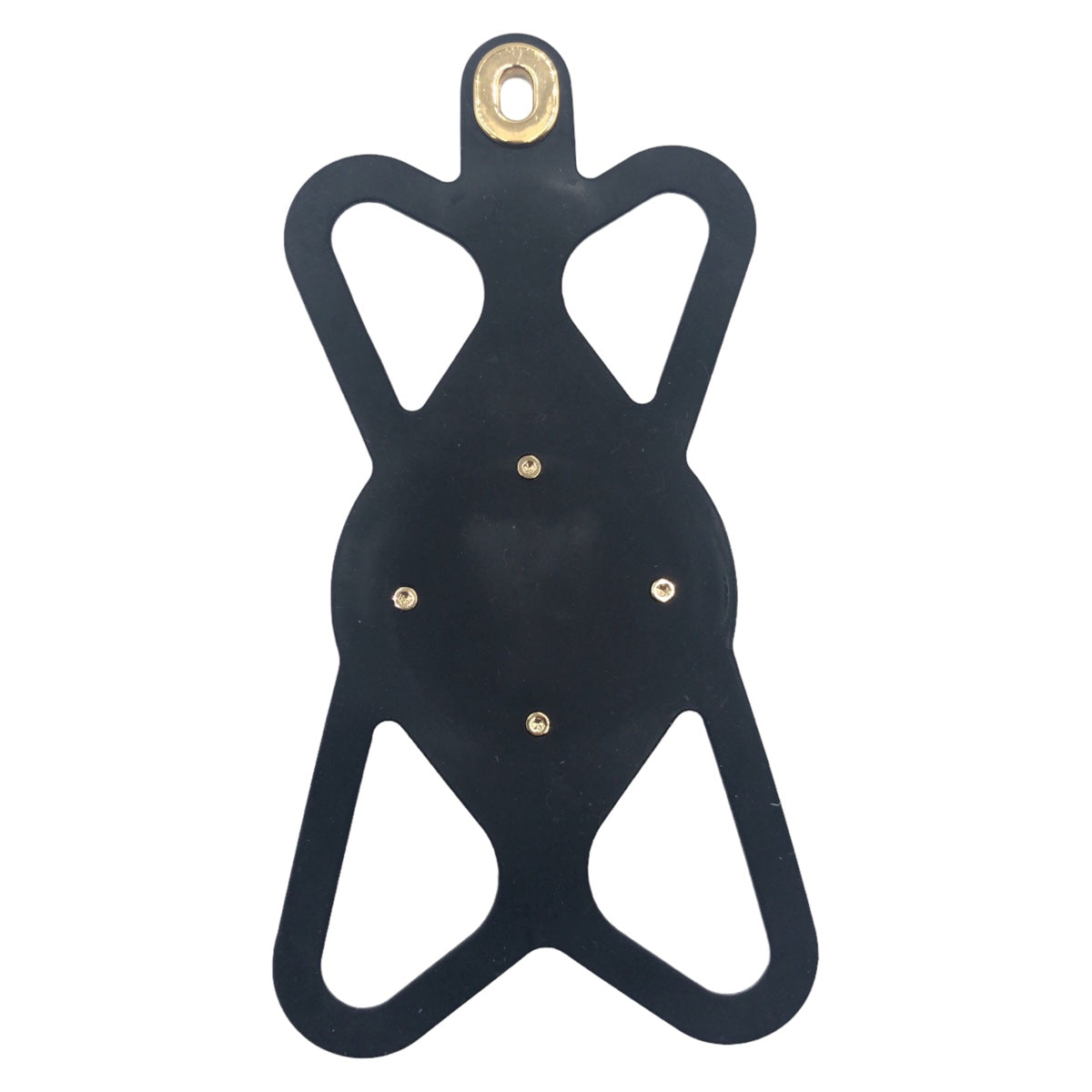 LOUIS VUITTON Louis Vuitton Unisex Black Gold Metal M68382 iPhone Case Holder Smartphone Holder Phone Holder Women's