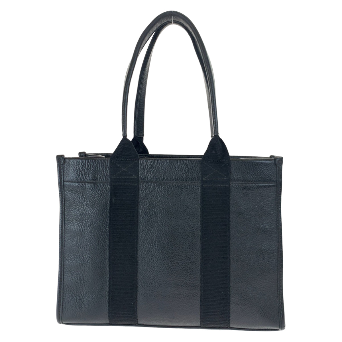 H-00543
BALENCIAGA バレンシアガ ハードウェア ロゴ ブラック 黒 ホワイト 白 シルバー金具 カーフ 671402 トートバッグ ハンドバッグ 男女兼用  レディース